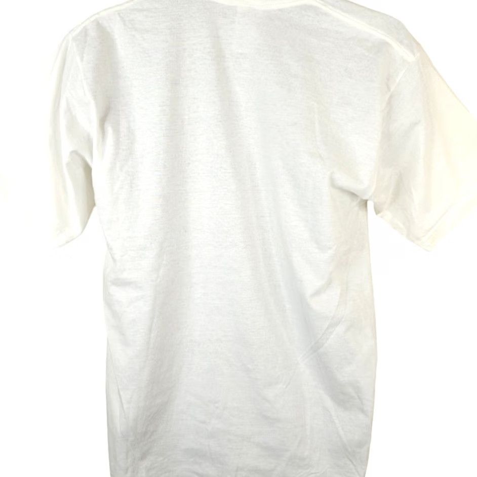 Fruit Of The Loom VINTAGE Fruit of the Loom T-Shirt Mens Large White Y2K New Century Decade 2000 Millennium Shirt Genders Mens Size US L / EU 52-54 / 3 - 4 Thumbnail