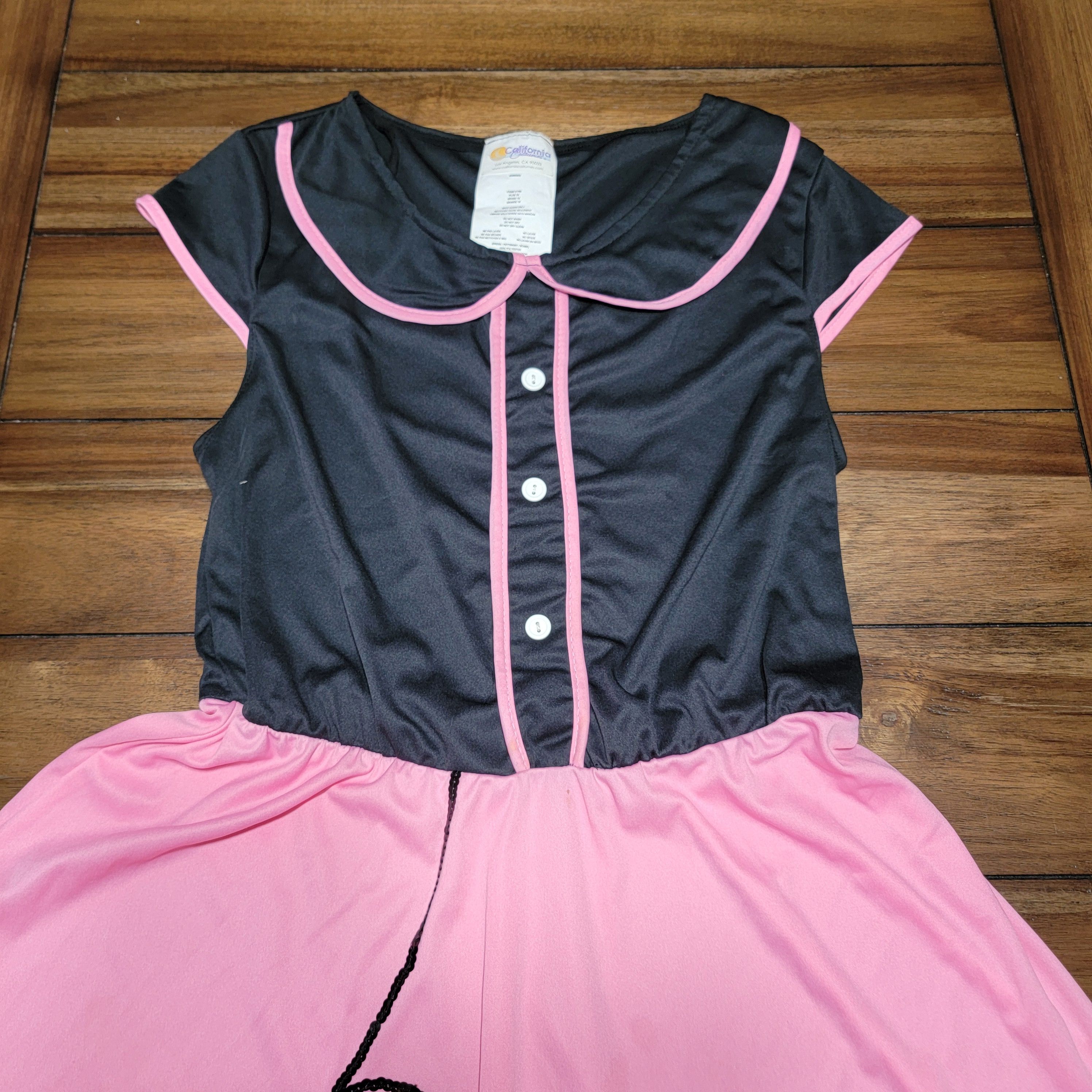 Other Calif Costumes 50's Style Dress w/ Poodle Skirt - 1X Juniors Size XL / US 12-14 / IT 48-50 - 2 Thumbnail