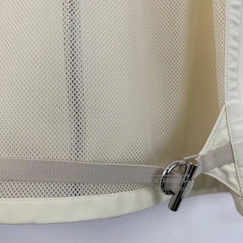 Hermes Hermes Off-white Mesh Patchwork Zip-up Vest Size XS / US 0-2 / IT 36-38 - 7 Thumbnail