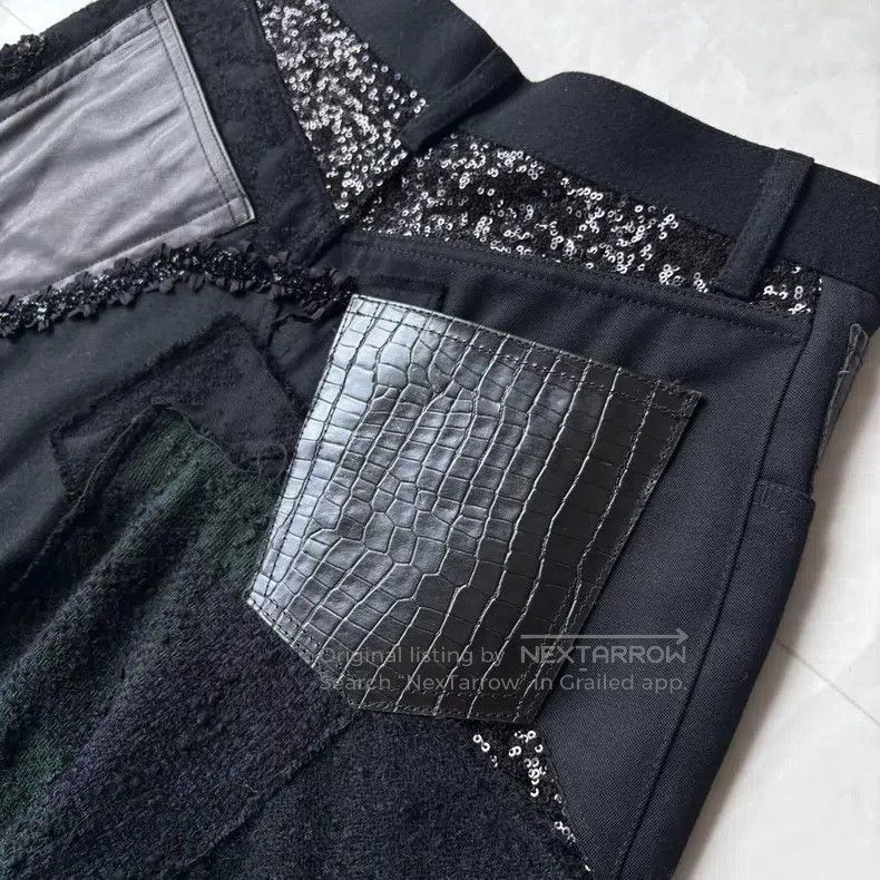Junya Watanabe Junya Watanabe size S Deconstructed Multi-Material Patchwo Size 23" - 4 Thumbnail