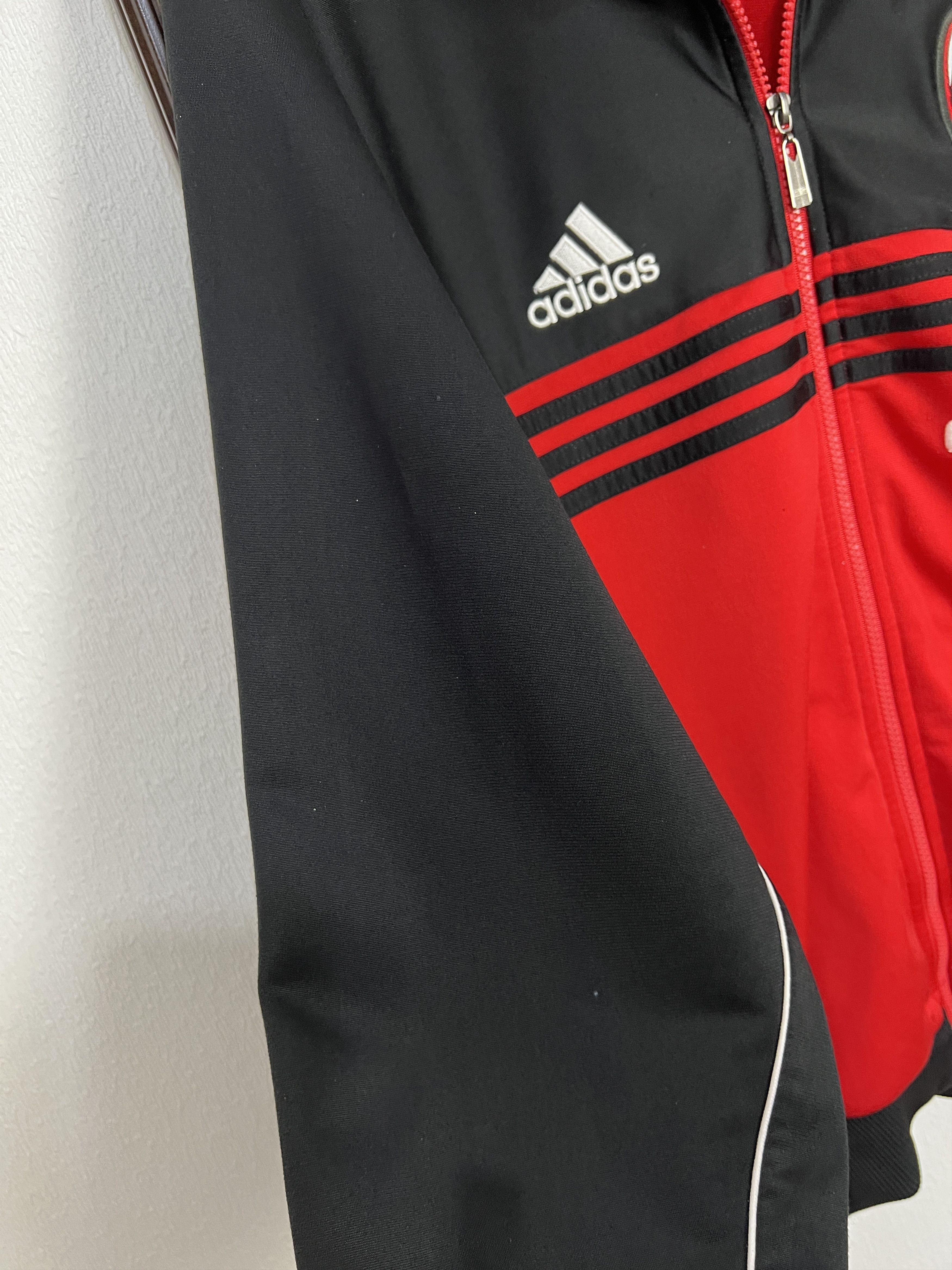Adidas Vintage 90's Adidas AC Milan Football Jacket Soccer Mens Size US M / EU 48-50 / 2 - 7 Thumbnail