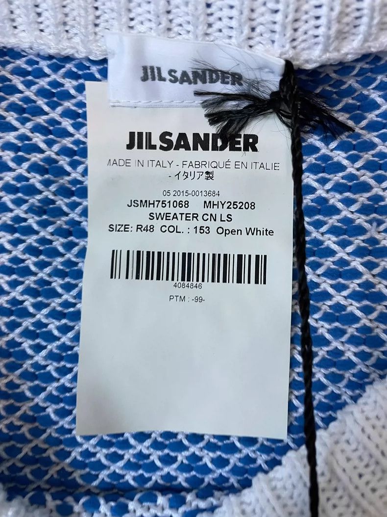 Jil Sander Jil Sander Special silhouette knitted sweater Size L / US 10 / IT 46 - 2 Thumbnail