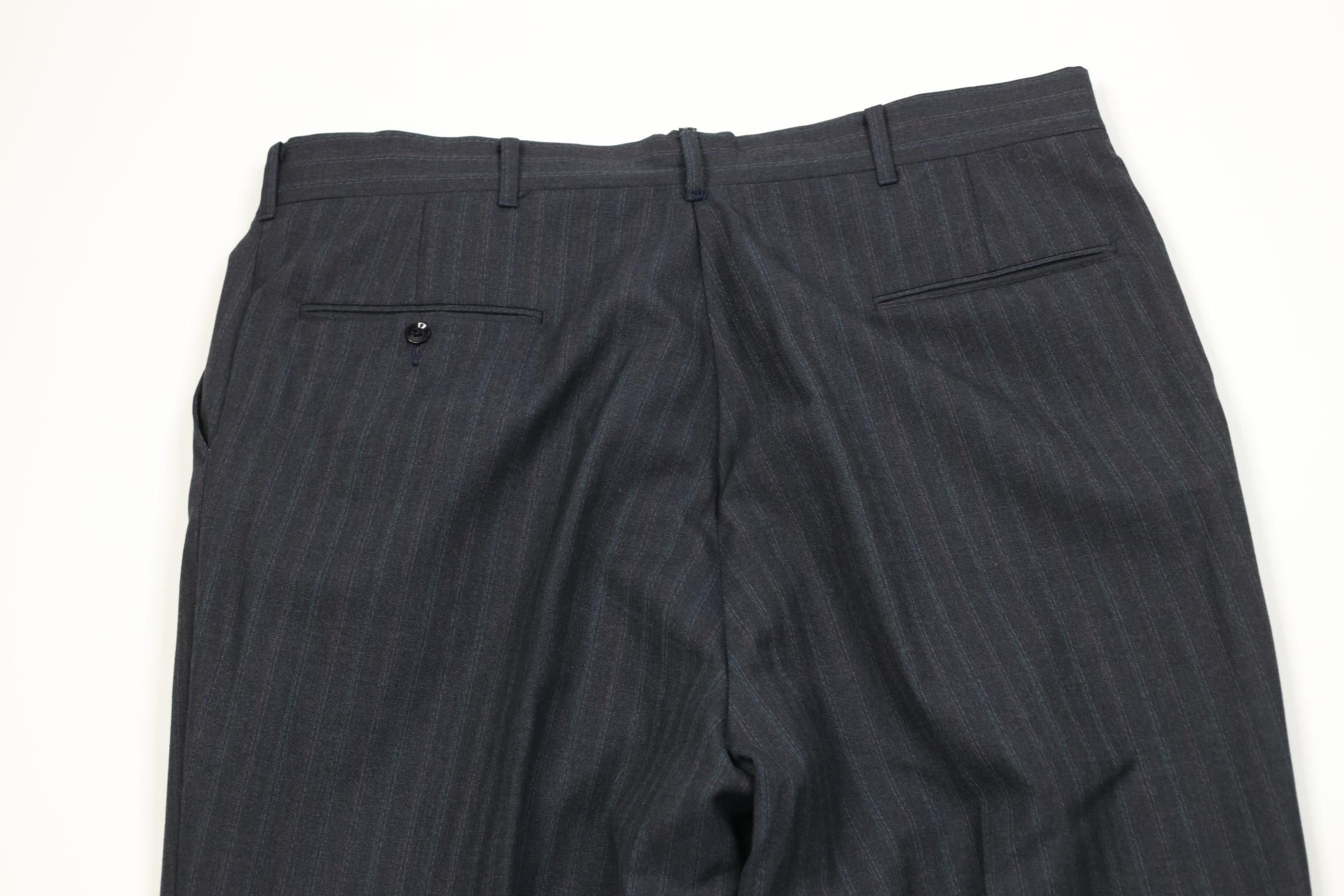 Vintage Vintage 70s Streetwear Knit Striped Bell Bottoms Chino Pants Size US 38 / EU 54 - 10 Thumbnail