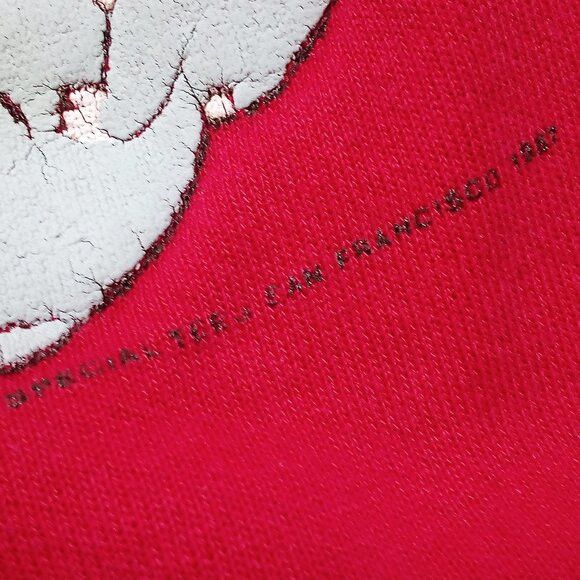 Hanes × Vintage Vintage 80s Koala Bears In Tree Collared Sweatshirt Size L / US 10 / IT 46 - 3 Thumbnail