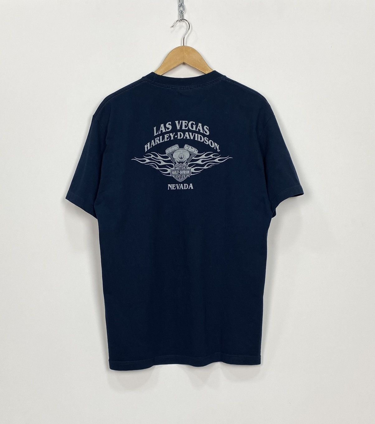 Vintage Harley Davidson Las Vegas Nevada 2014 T-shirt Size L Blue Size US L / EU 52-54 / 3 - 12 Thumbnail