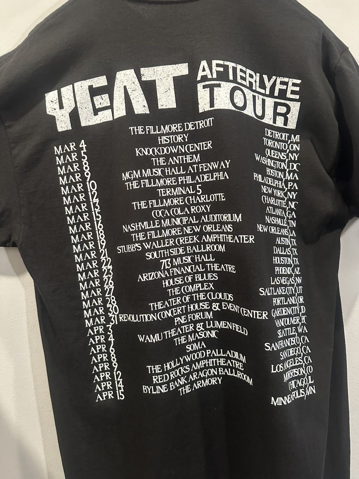 Yeat Yeat Afterlyfe Tour Shirt Size US L / EU 52-54 / 3 - 4 Thumbnail