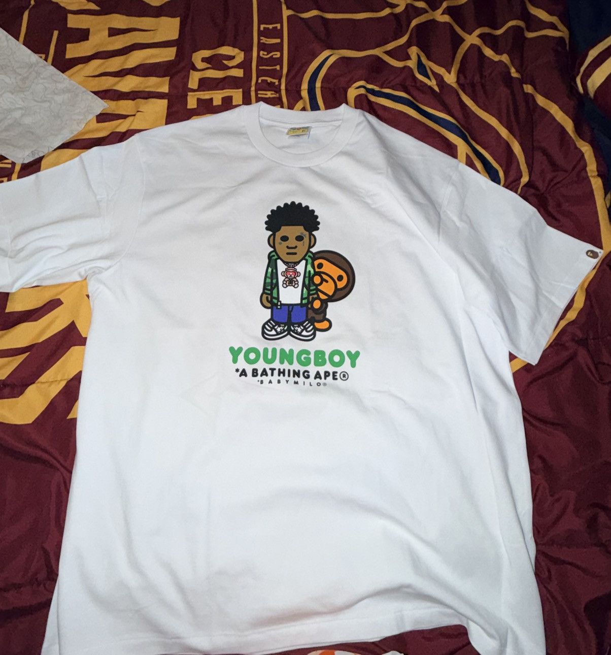 Bape x youngboy t shirt