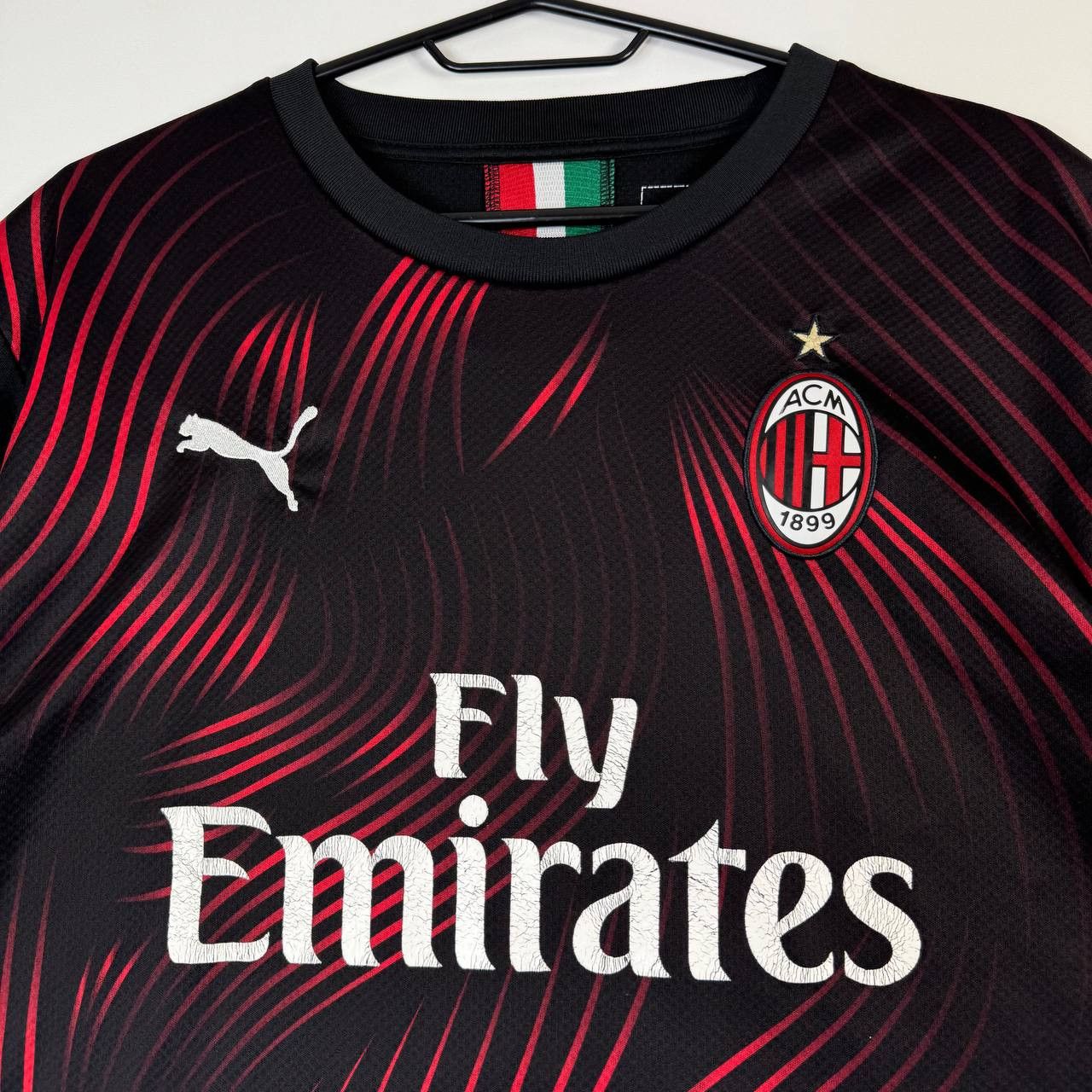 Puma Puma AC Milan 2019/20 Piatek 19 Fly Emirates Mens Size XL Size US XL / EU 56 / 4 - 2 Thumbnail