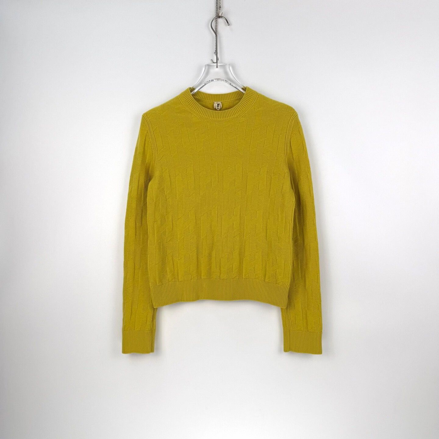 Hermes hermes yellow wool sweater with tags Size US M / EU 48-50 / 2 - 3 Thumbnail