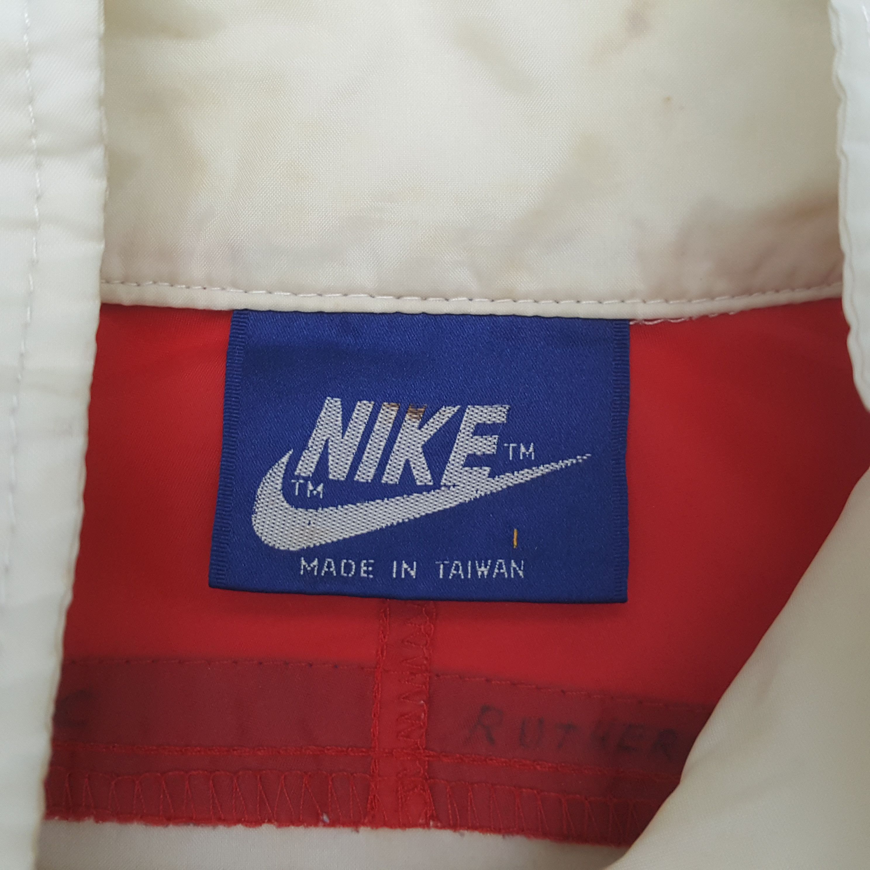 Nike Nike Half Zipper Windbreaker Jacket RR8 Size US XL / EU 56 / 4 - 4 Thumbnail