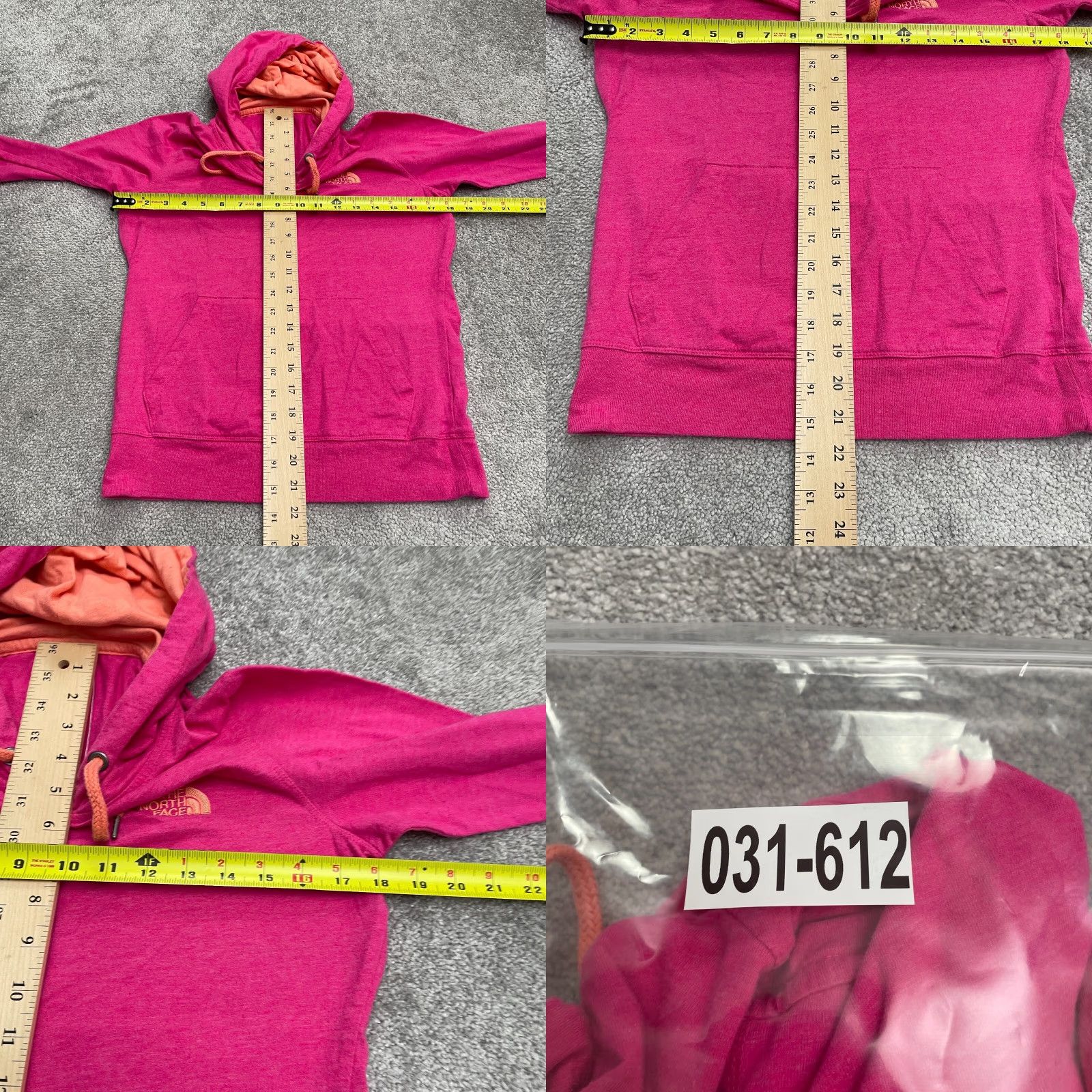 The North Face The North Face Hoodie Womens M Pink Classic Fit Pullover Sweatshirt Casual Sweatshirt Size M / US 6-8 / IT 42-44 - 8 Thumbnail