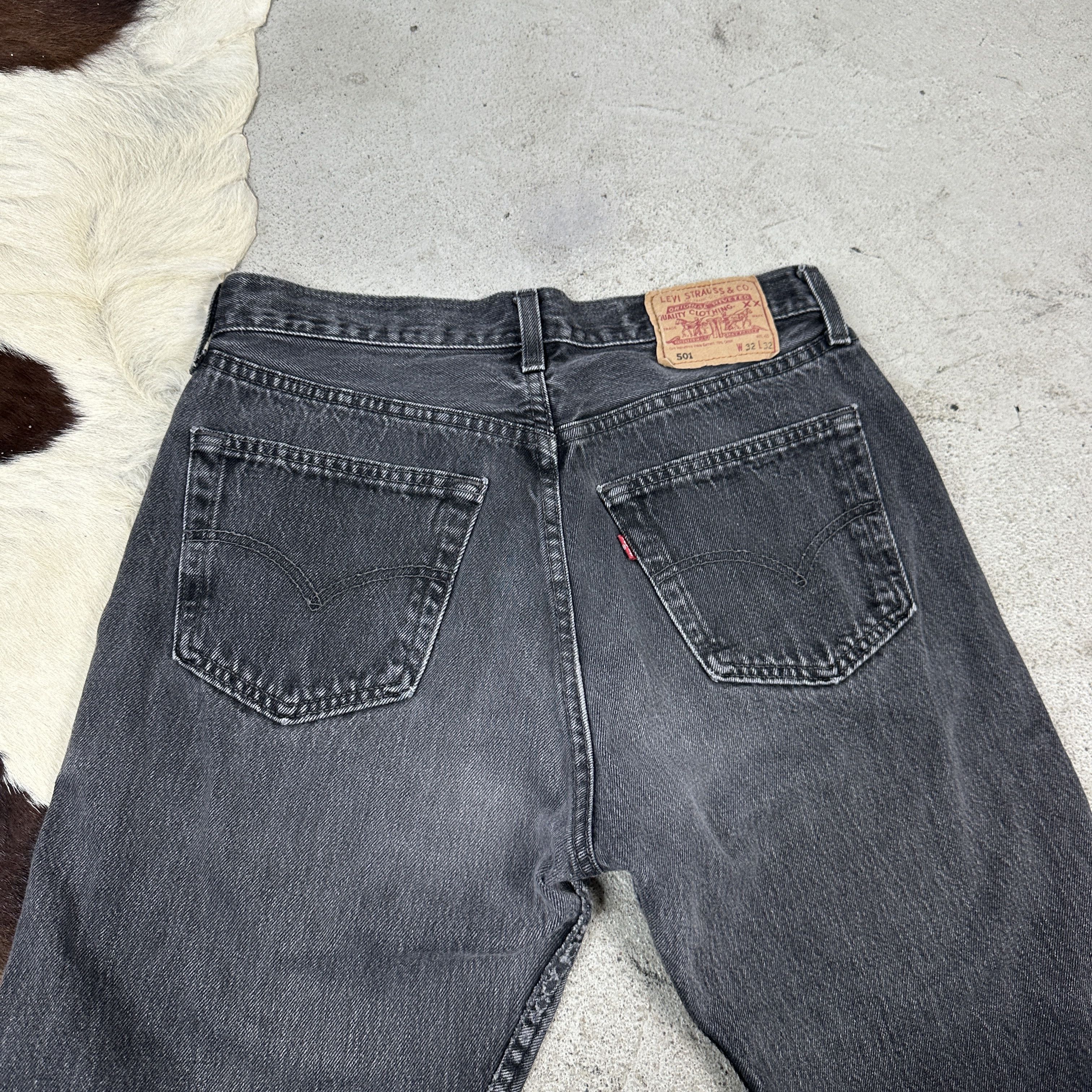 Levi's × Vintage Vintage Denim Y2K Streetwear Casual Levi’s 501 Jeans Size US 32 / EU 48 - 2 Thumbnail