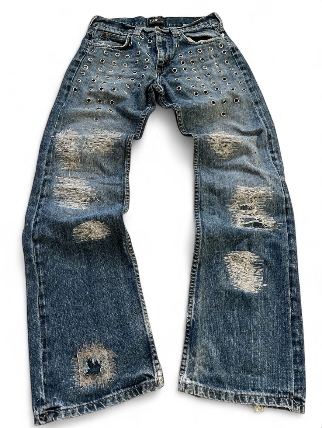 Hysteric Glamour × Japanese Brand 💥 HYSTERIC GLAMOUR BALENCIAGA STYLE JAPANESE JEANS Size US 32 / EU 48 - 1 Thumbnail