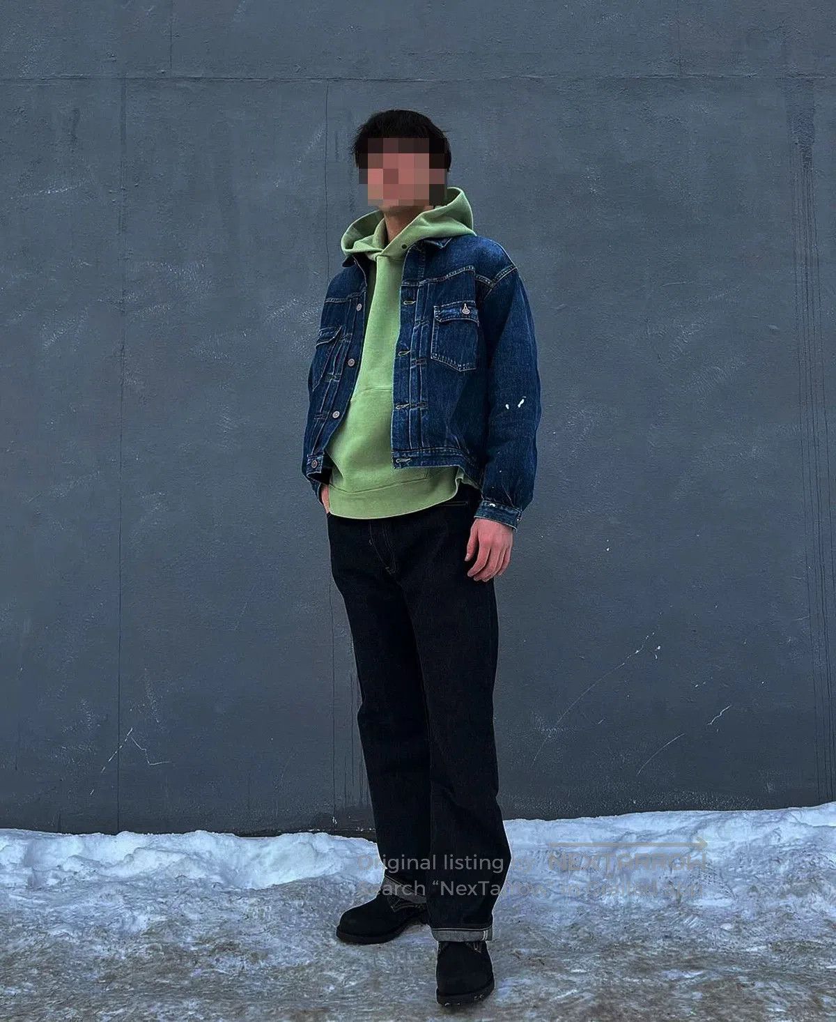 Visvim visvim jumbo sb hooded sweatshirt in green. Size US M / EU 48-50 / 2 - 7 Thumbnail