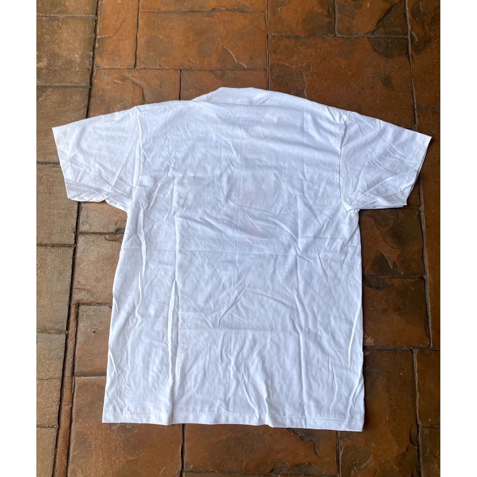 Fruit Of The Loom VINTAGE 90s 7 Up Seagrams Mix It Up Promo T Shirt Large White Cotton Knit Logo USA Mens Shirt Short Sleeve Crew Neck Graphic Print Size US L / EU 52-54 / 3 - 3 Thumbnail