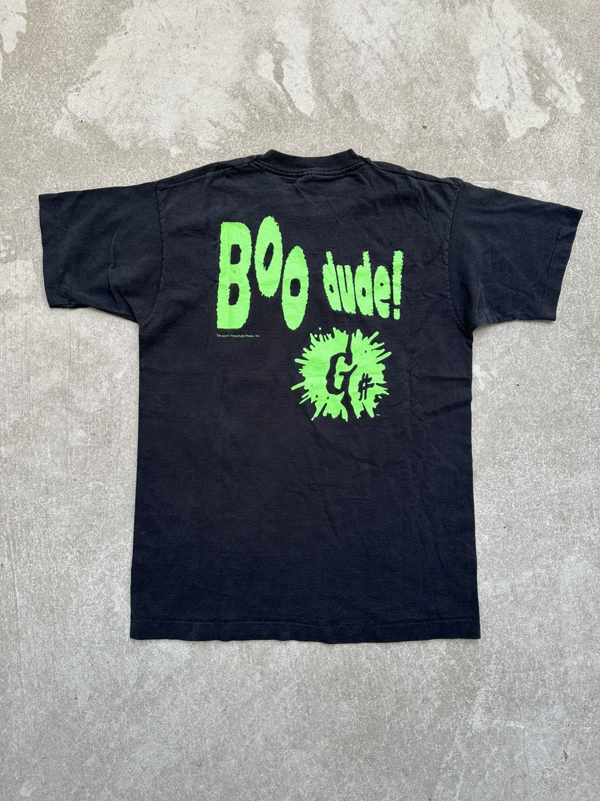 Vintage Vintage 90s Goosebumps Boo Dude Halloween Horror T-Shirt Tee Size US M / EU 48-50 / 2 - 7 Thumbnail