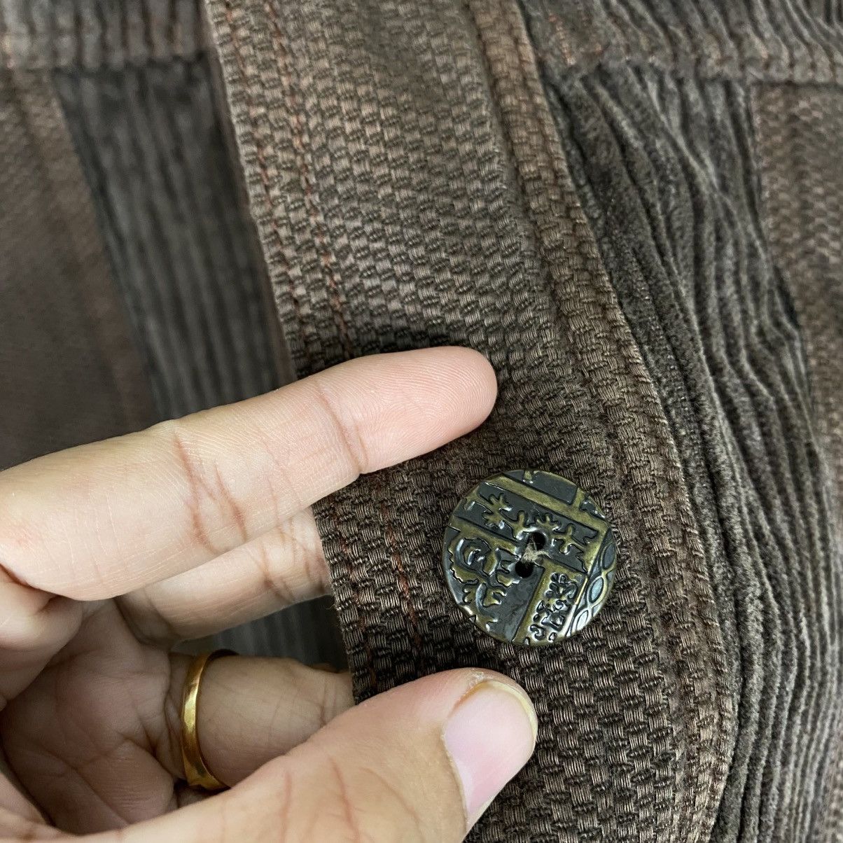 Japanese Brand 📌Vintage Vest Jacket Embroidery Unbranded Issey Miyake Size US M / EU 48-50 / 2 - 16 Thumbnail
