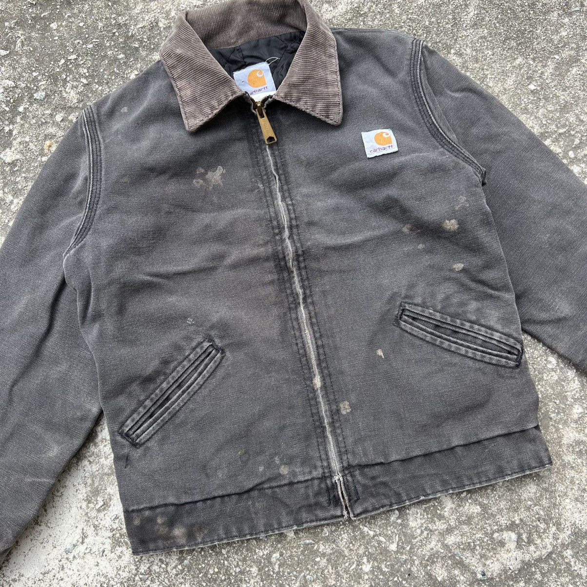 Carhartt Vintage Carhartt Detroid Balck Jacket Size US XXS / EU 40 - 2 Thumbnail
