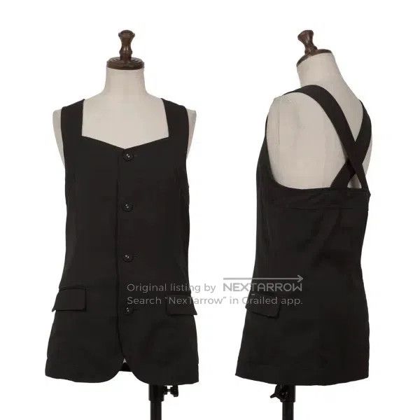Comme des Garcons Comme Des Garcons Black vintage vest top Size S / US 4 / IT 40 - 1 Thumbnail