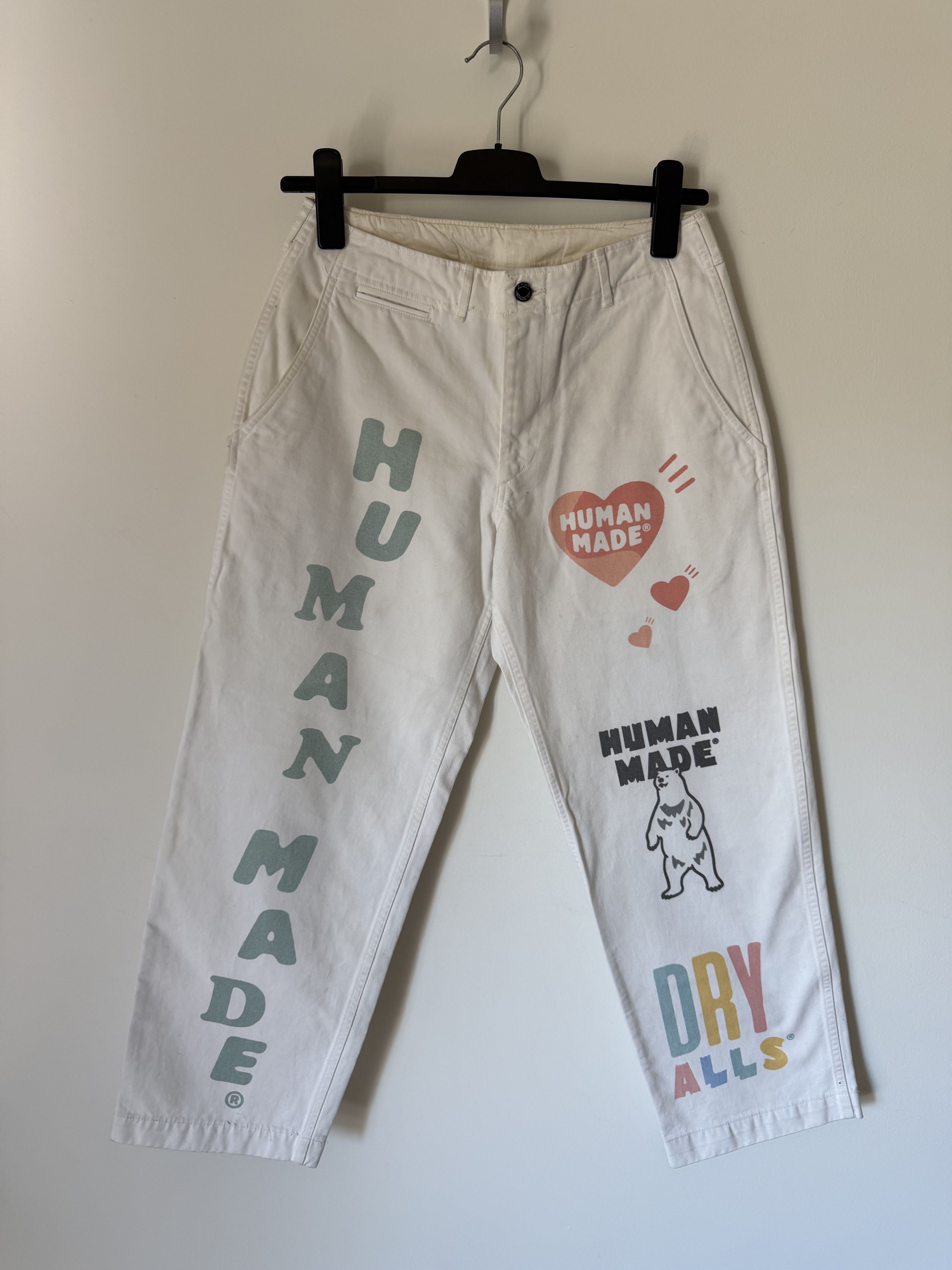 Human Made Human Made Military Print Chino Pants in White Size US 30 / EU 46 - 1 Thumbnail