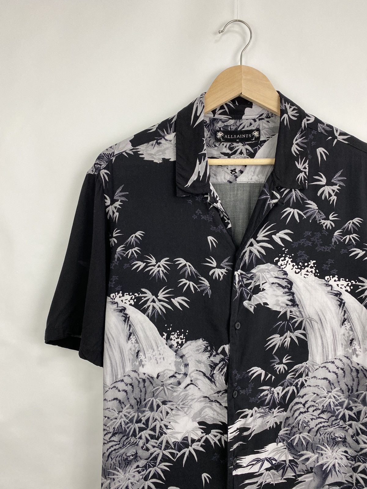 Allsaints 🇯🇵 Rare Allsaints Tiger Japan Style shirt retro hype Y2K Size US M / EU 48-50 / 2 - 2 Thumbnail