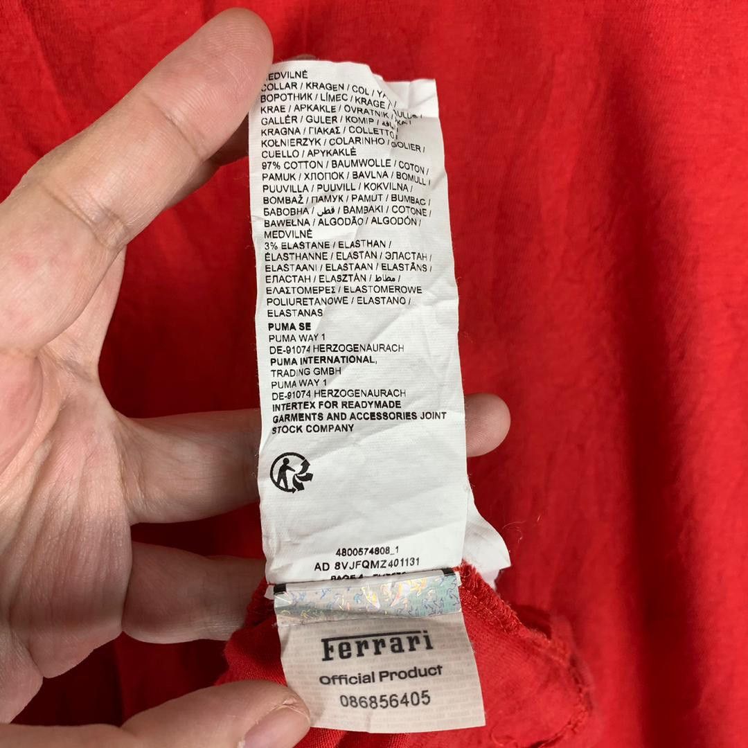 Ferrari × Puma PUMA X FERRARI racing tees Size US XXL / EU 58 / 5 - 12 Thumbnail
