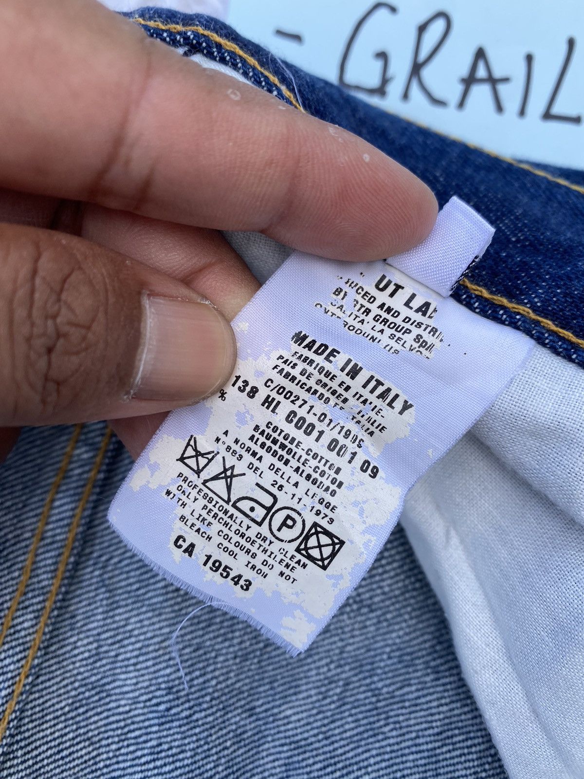 Helmut Lang Rare Helmut Lang Classic Raw Denim Produced 1999 Size US 32 / EU 48 - 12 Thumbnail