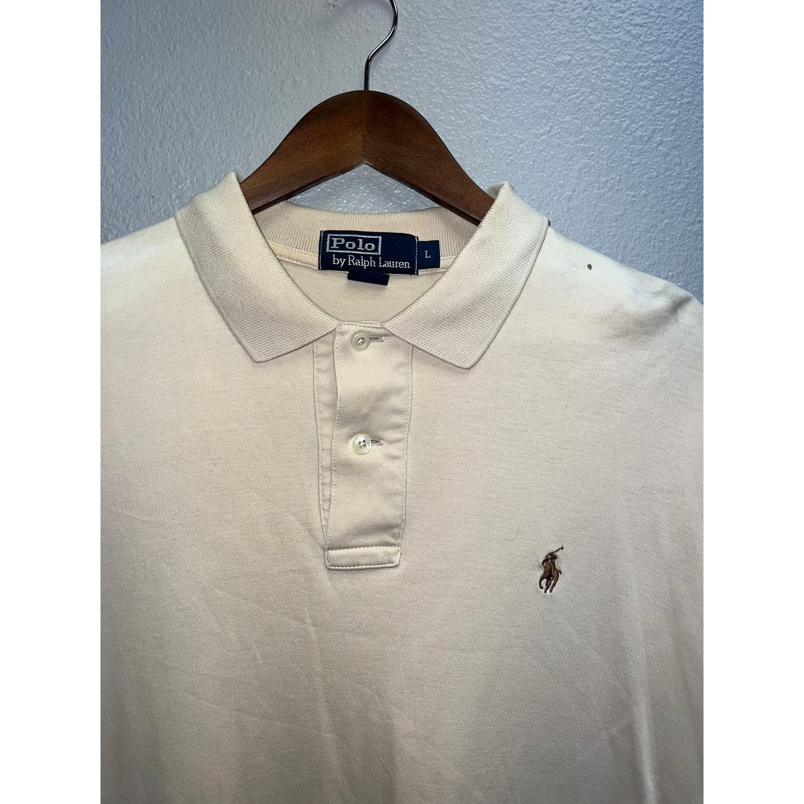 Polo Ralph Lauren Polo Ralph Lauren Brown Polo Shirt Small Horse Golf Blue Tag Size US L / EU 52-54 / 3 - 2 Thumbnail