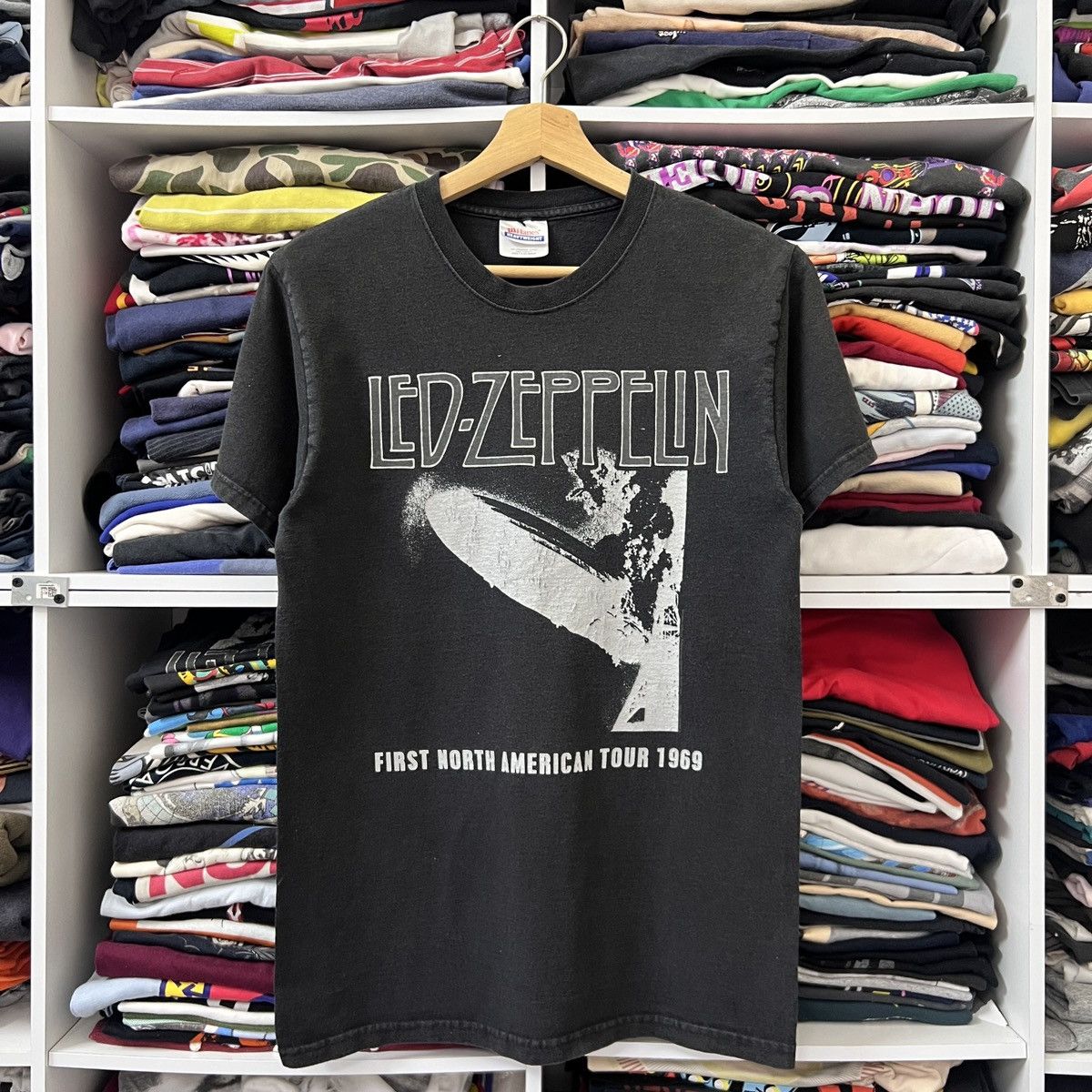 Band Tees × Vintage VTG LED ZEPPELIN TEE Size US S / EU 44-46 / 1 - 1 Thumbnail