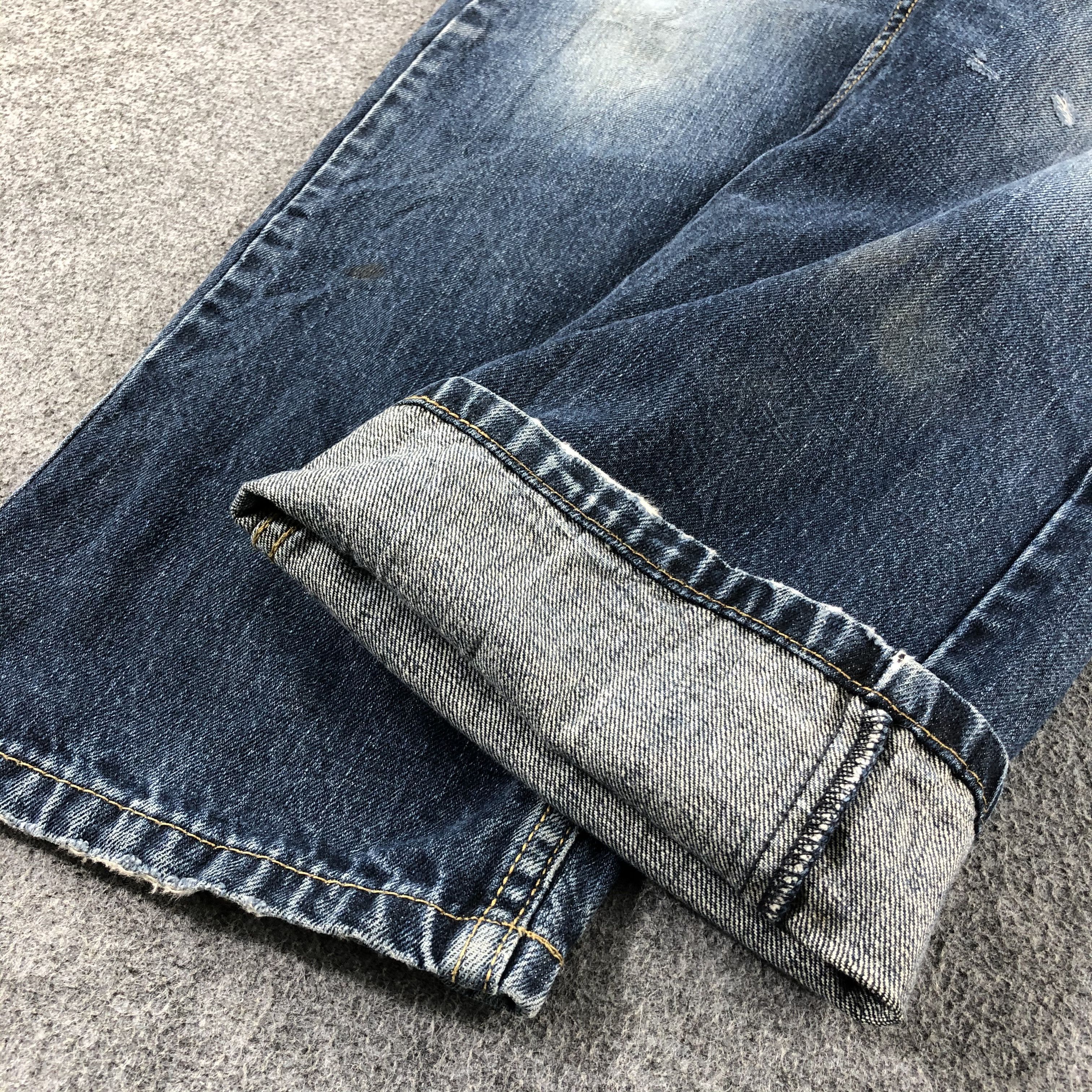 Levi's Vintage Blue Wash Levis 514 Jeans-J2630 Size US 33 - 7 Thumbnail