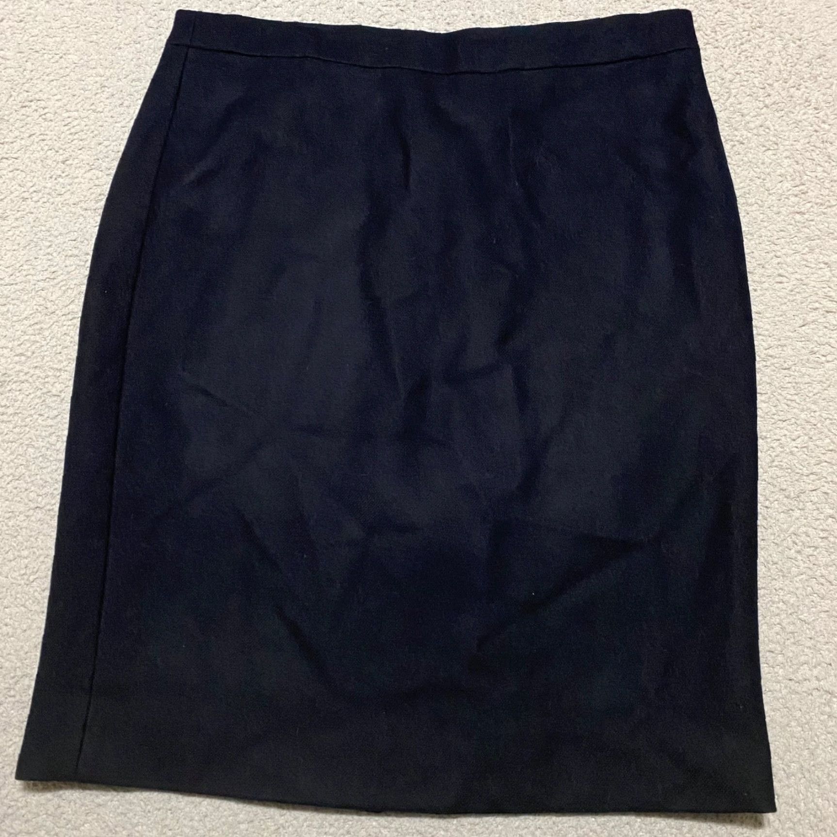 J.Crew J. Crew Skirt Women 10 Black Wool Lined Knee Length Straight Pencil Vintage No (adjust to max 200 chars) Size 32" / US 10 / IT 46 - 2 Thumbnail