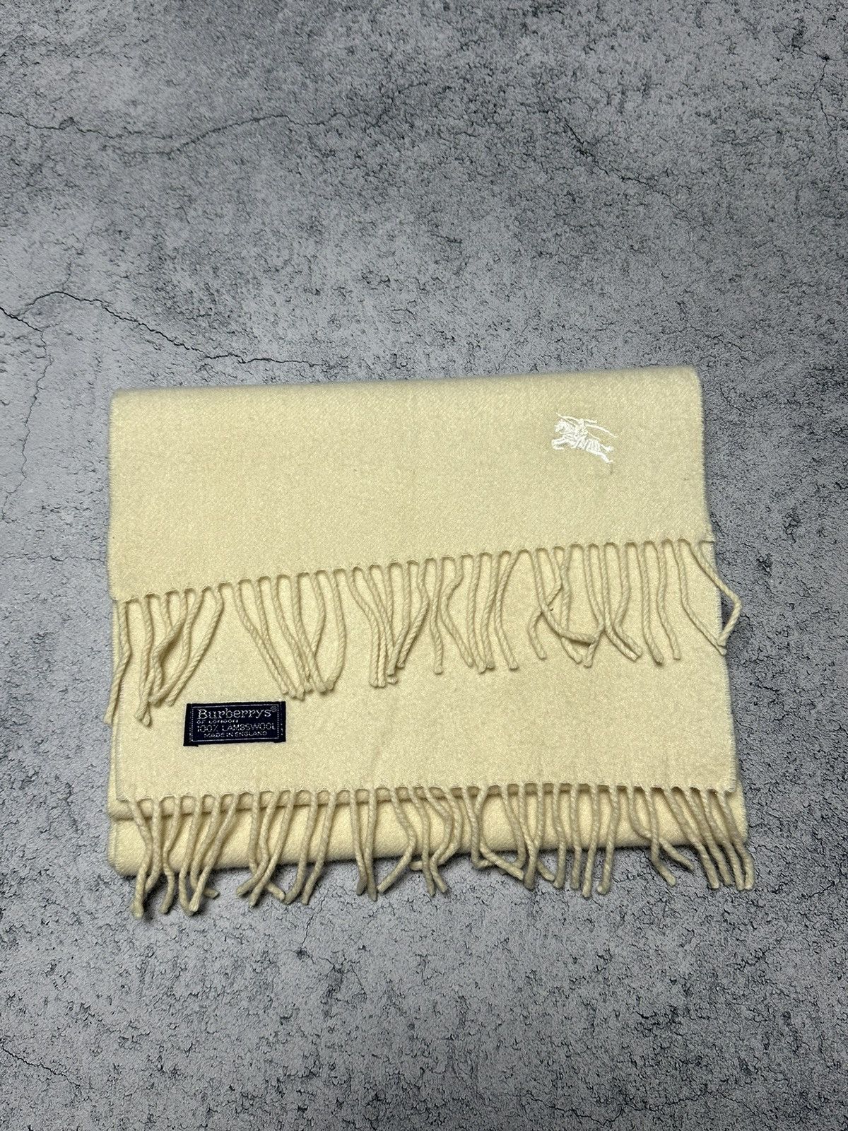 Burberry Vintage Burberrys Scarf Muffler Size ONE SIZE - 5 Thumbnail