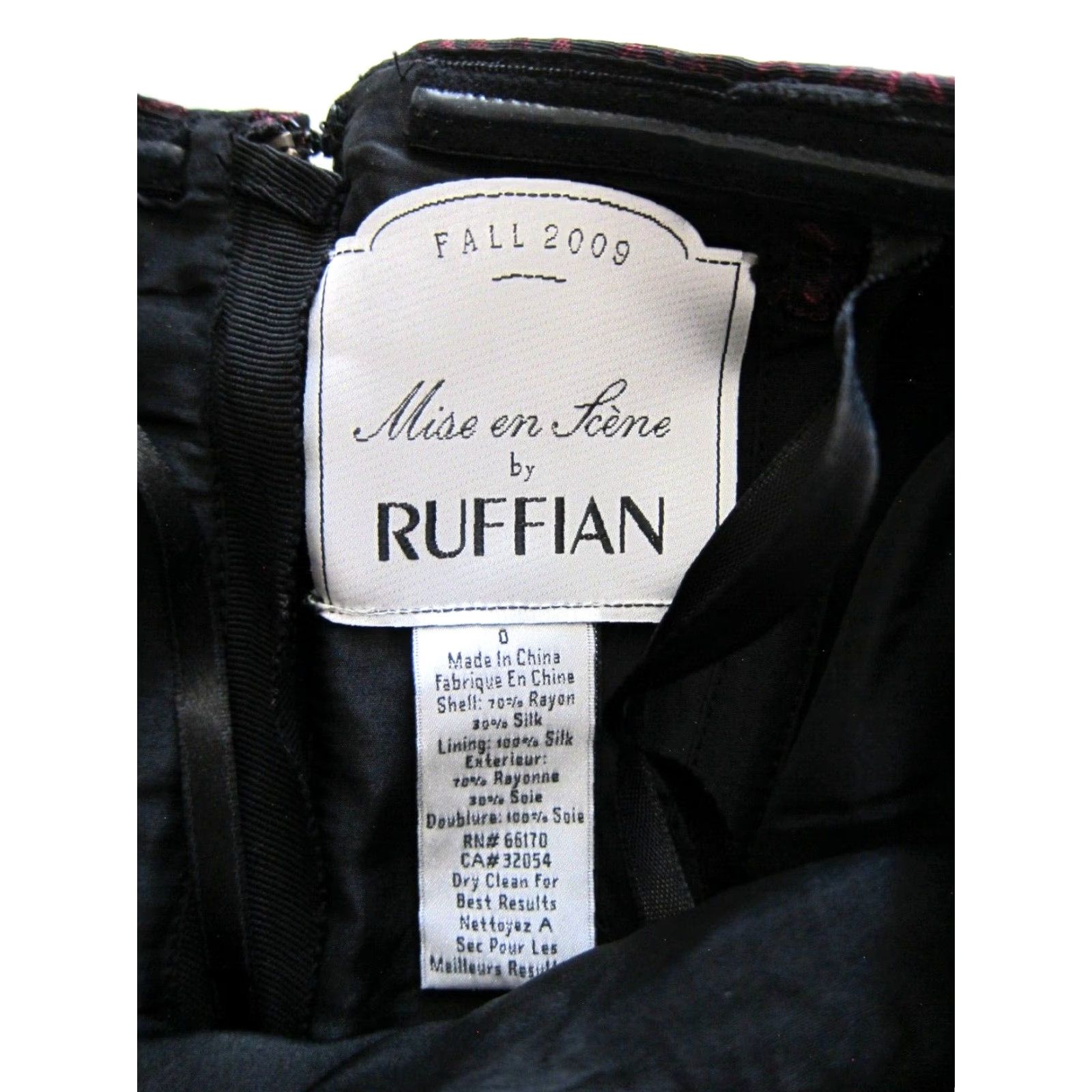 Vintage MISE EN SCENE BY RUFFIAN FLORAL JACQUARD DRESS SHIRT? Size XS / US 0-2 / IT 36-38 - 4 Thumbnail