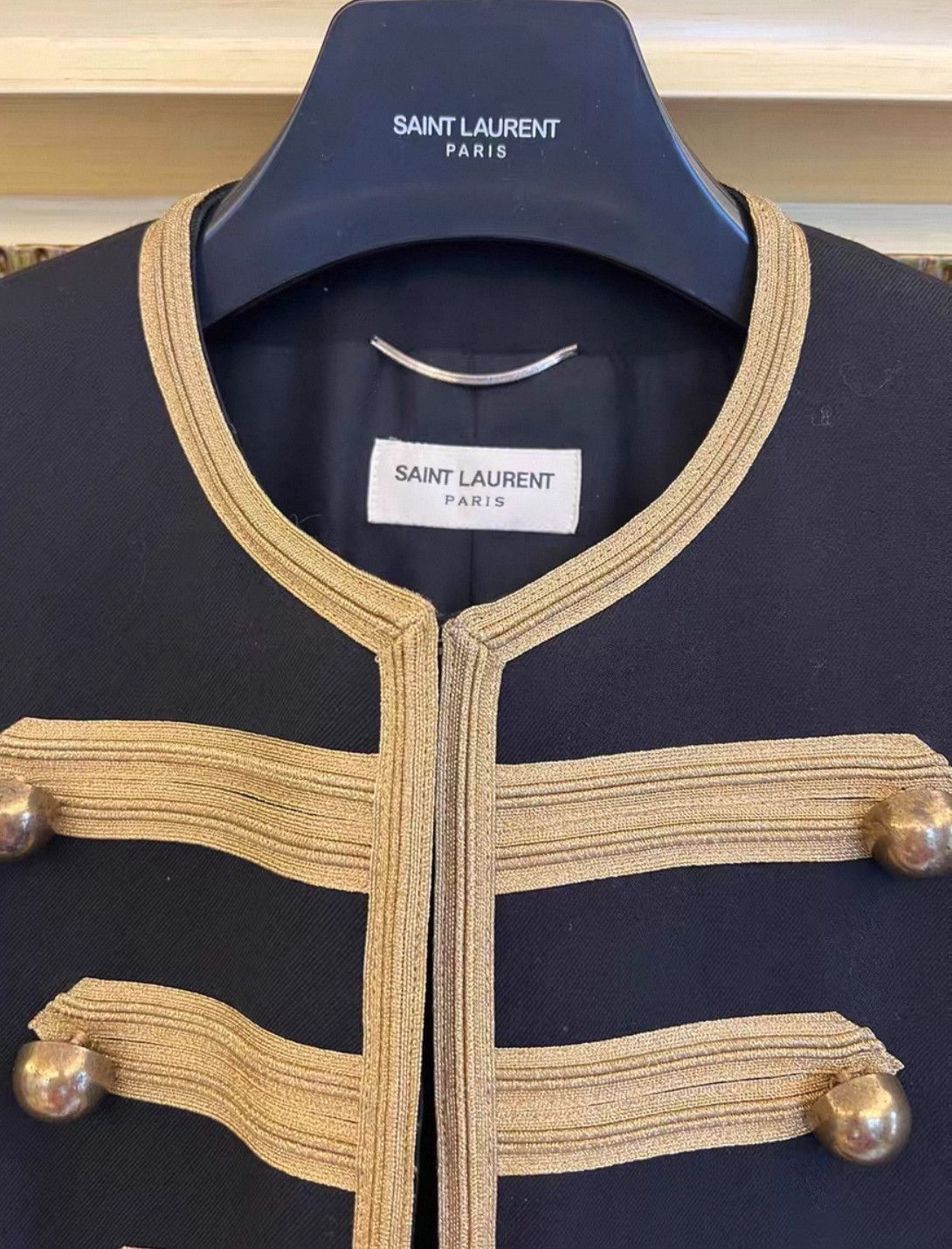 Saint Laurent Paris Saint Laurent Paris Court Jacket Size US S / EU 44-46 / 1 - 3 Thumbnail