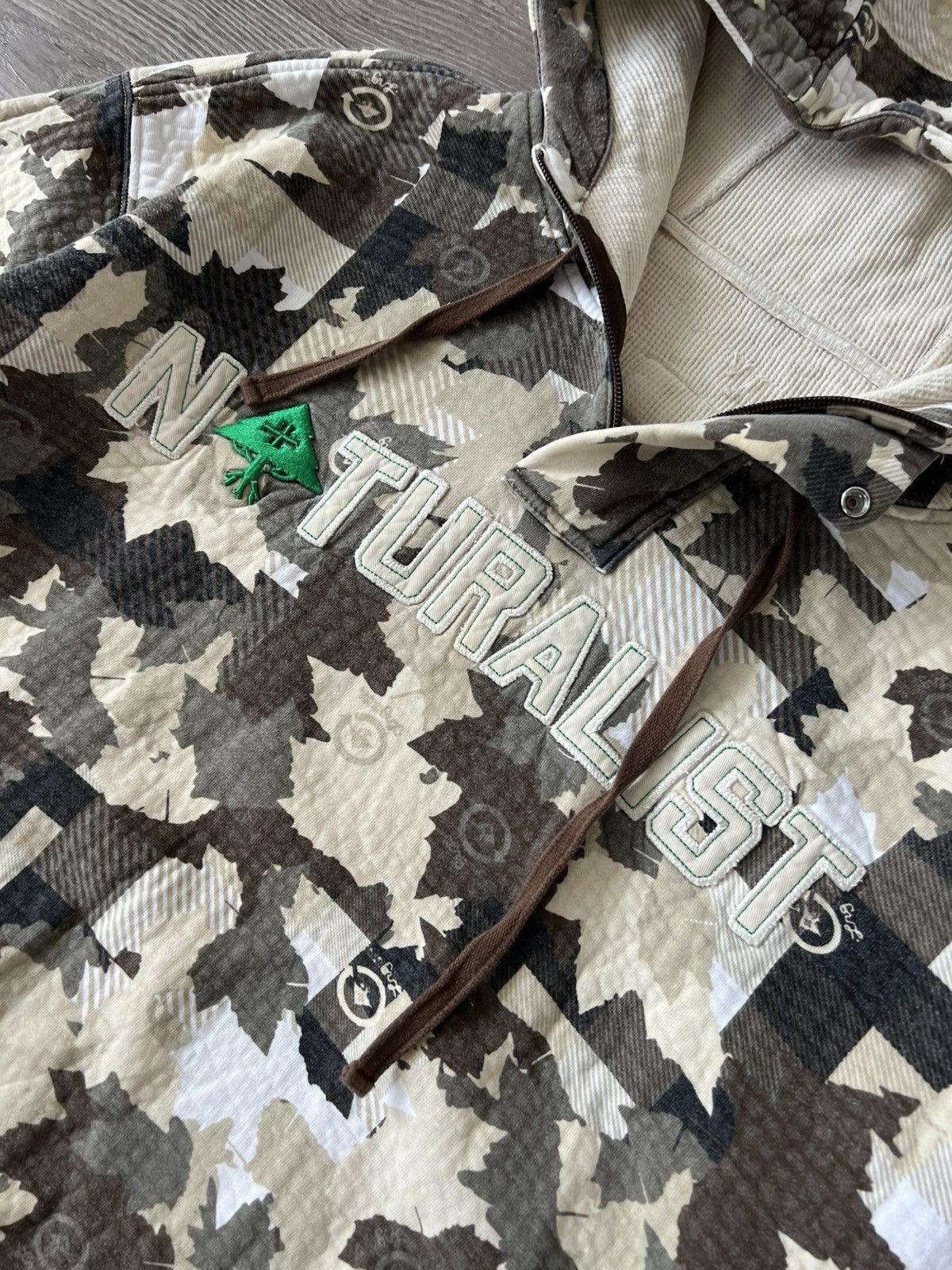 LRG LRG Avant Garde Naturalist Oversize Camo Military Hoodie Size US XL / EU 56 / 4 - 6 Thumbnail