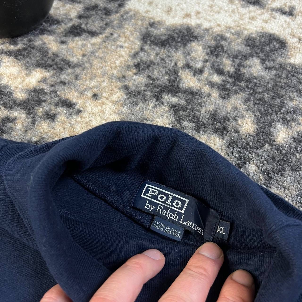 Polo Ralph Lauren Polo Ralph Lauren Made in USA Luxury Turtleneck Long Sleeve Size US XL / EU 56 / 4 - 5 Thumbnail