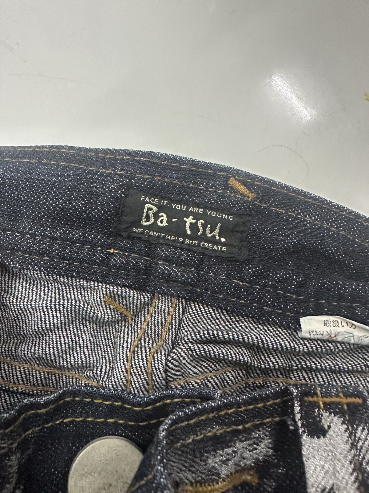 Japanese Brand Japanese BA-TSU Paint Splitter Jeans Size US 30 / EU 46 - 9 Thumbnail