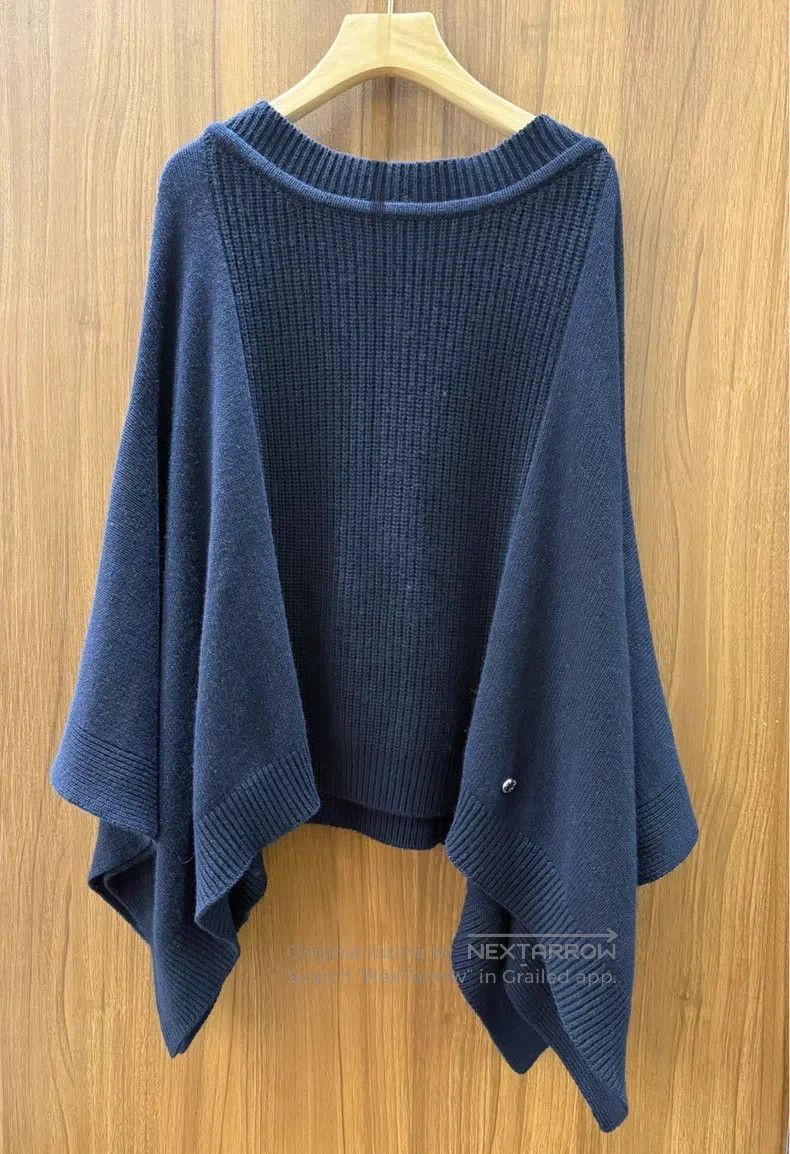 Hermes Hermes size TU Cashmere and wool blend cloak Size M / US 6-8 / IT 42-44 - 1 Thumbnail