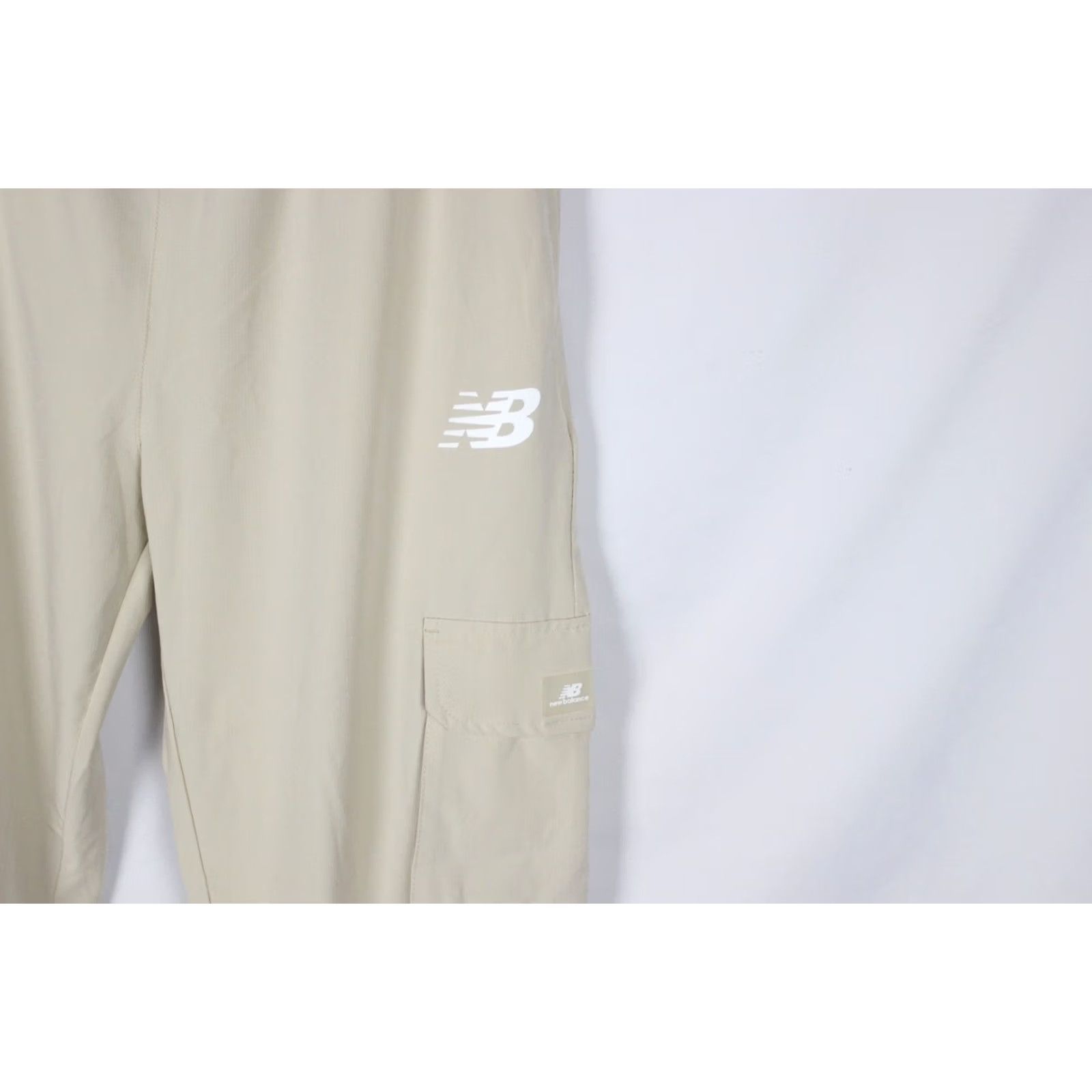 New Balance New Balance Men's Woven Pants Athletic Cargo Jogger XL 31 Beige Size US 36 / EU 52 - 4 Thumbnail