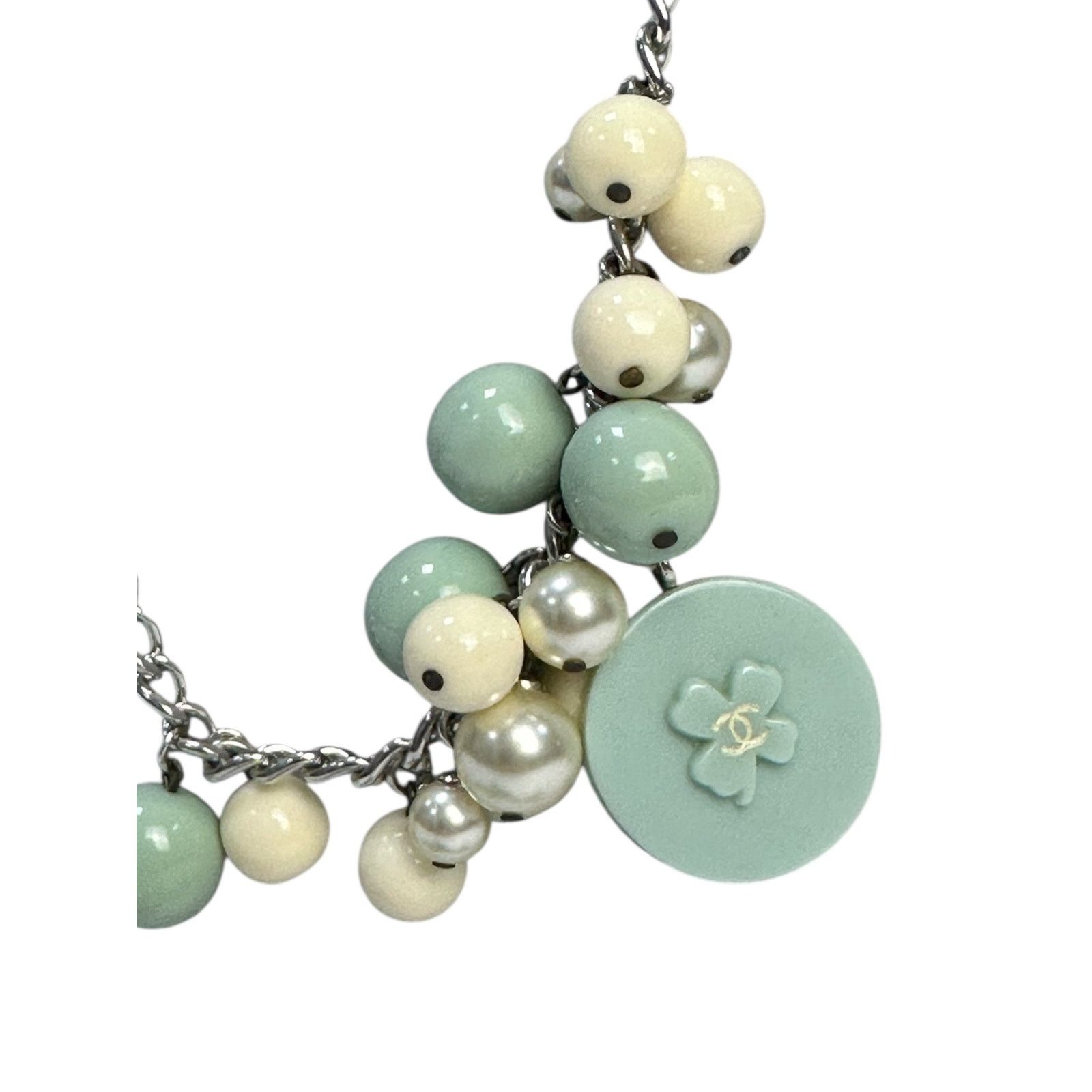 Chanel Chanel pastel jewelry set of necklace and bracelet Size ONE SIZE - 4 Thumbnail