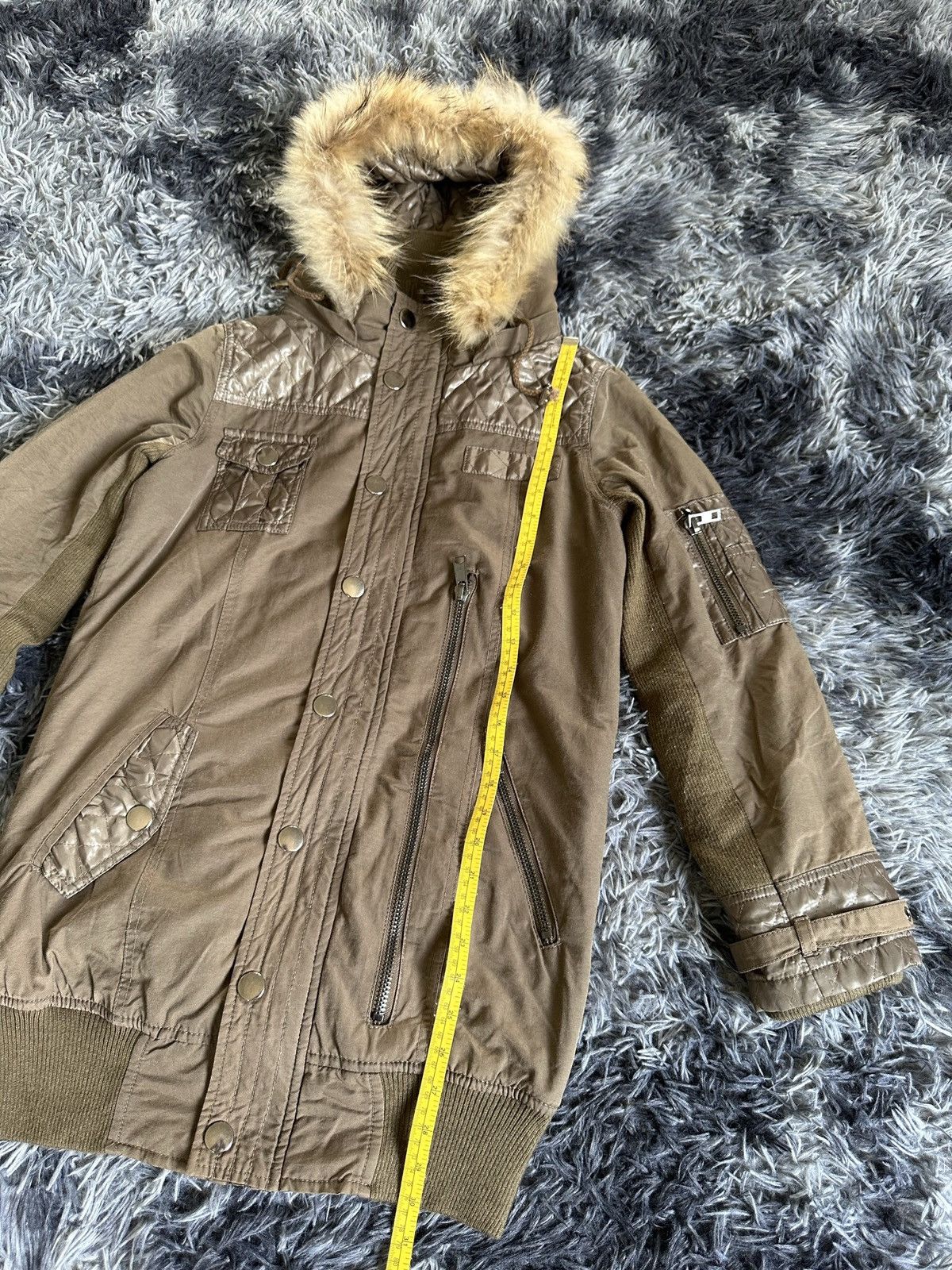 Japanese Brand Rare y2k BEAUX ART Rocker parka jacket Size US M / EU 48-50 / 2 - 16 Thumbnail