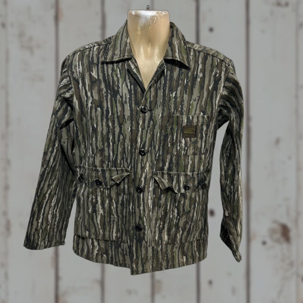 Realtree VINTAGE Liberty Realtree OG Camo Hunting Shirt Button Jacket 80s USA Made Medium Mens Size US M / EU 48-50 / 2 - 1 Thumbnail