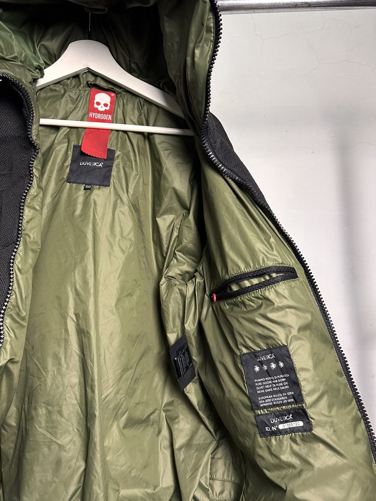 Duvetica Duvetica x Hydrogen Down Mesh Puffer Jacket Size US M / EU 48-50 / 2 - 9 Thumbnail