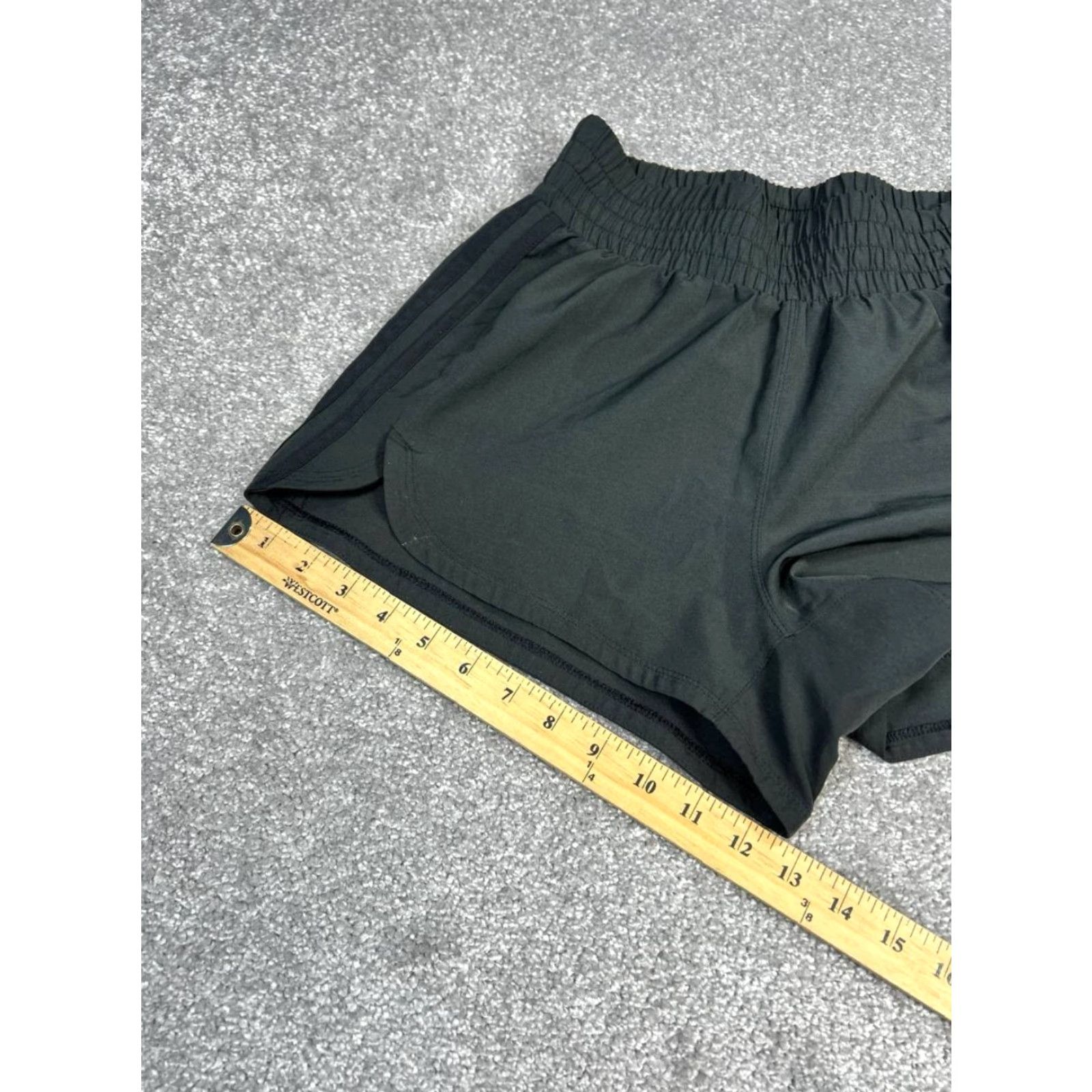 Adidas Adidas Club 3'' Shorts Womens Small Black Aeroready Logo 3 Stripes High Rise Size 28" / US 6 / IT 42 - 4 Thumbnail