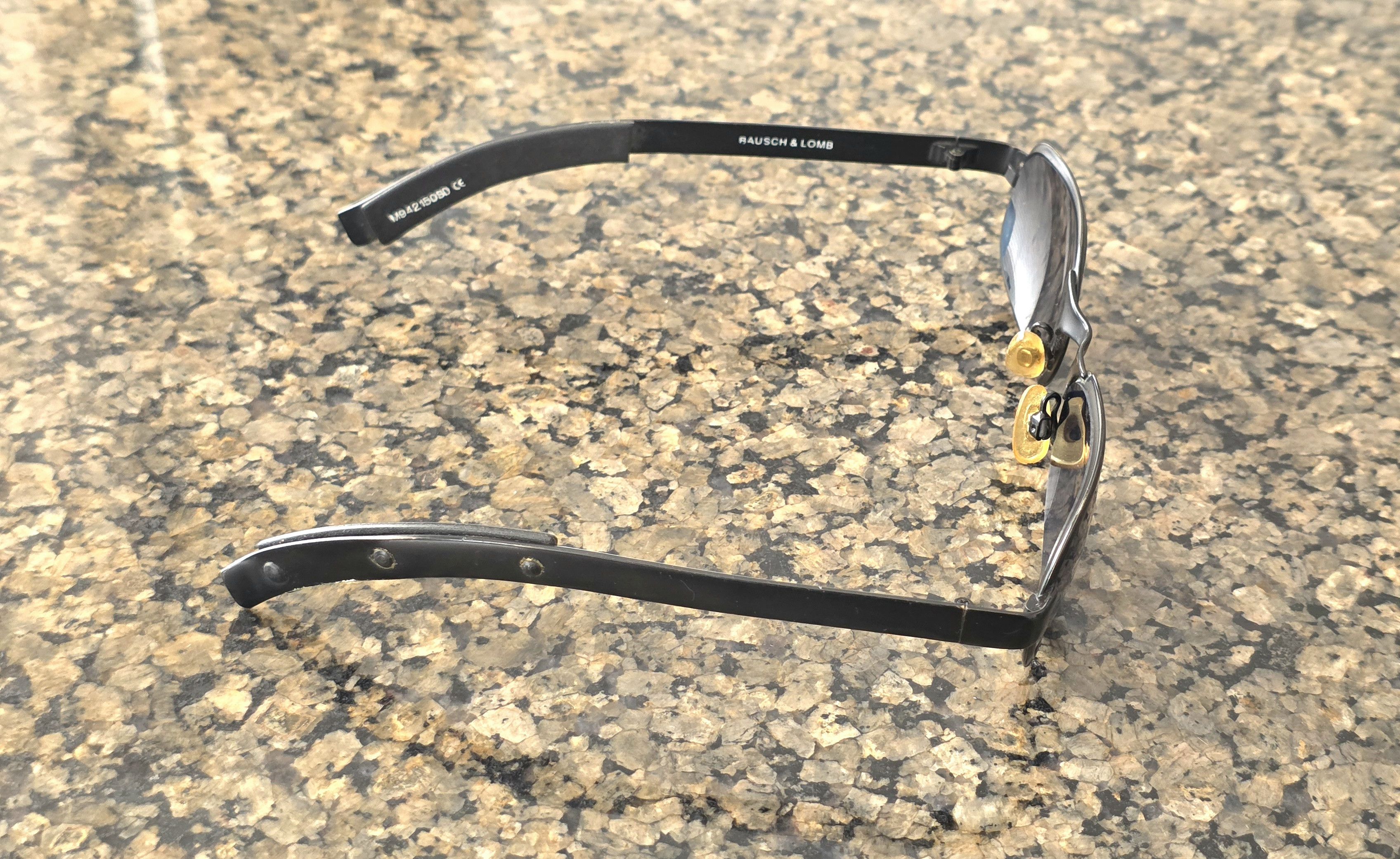 Other Bausch & Lomb True vintage sunglasses Unisex Black metal Size ONE SIZE - 5 Thumbnail