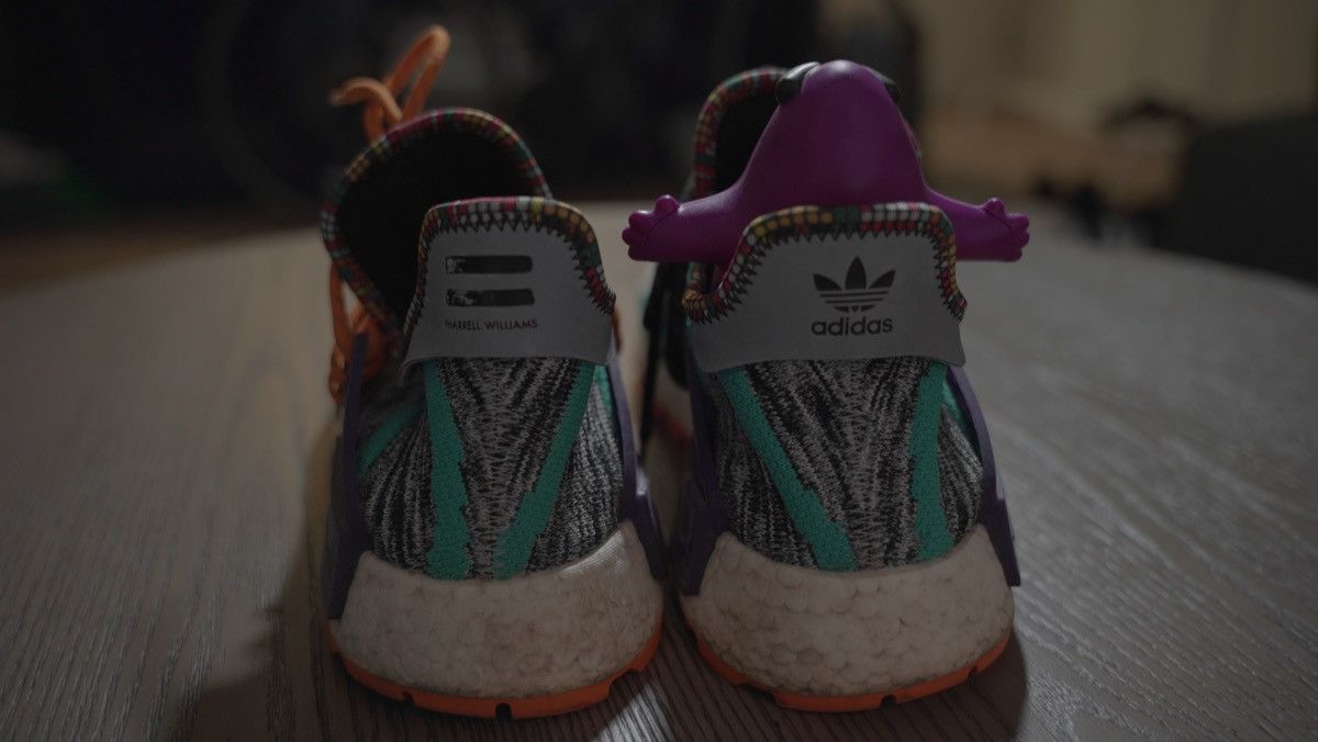 Adidas Pharrell Solar Pack Hu NMD M1L3L3 sneakers Size US 10 / EU 43 - 4 Thumbnail