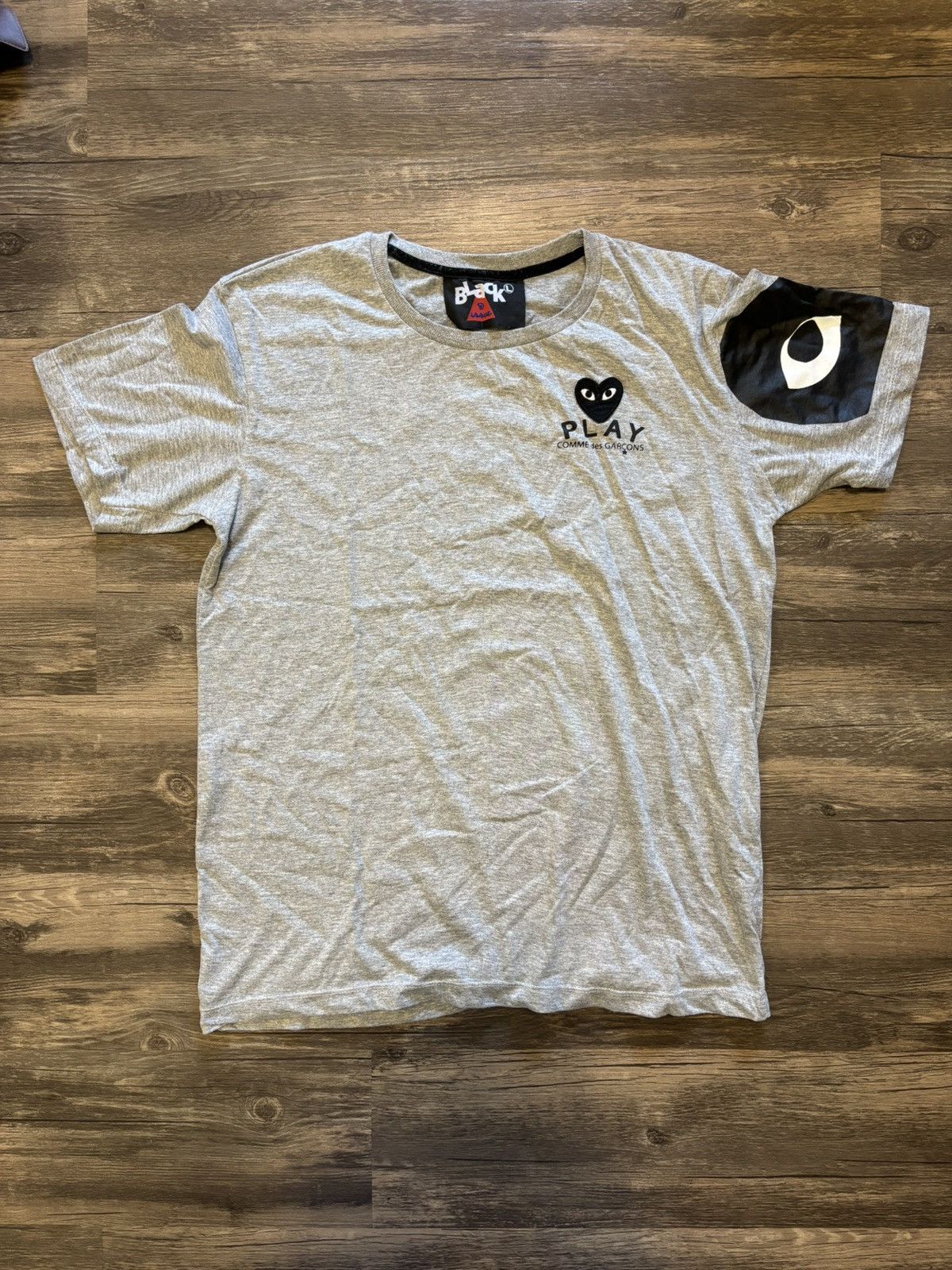 Comme des Garcons CDG grey Tee Size US L / EU 52-54 / 3 - 1 Thumbnail
