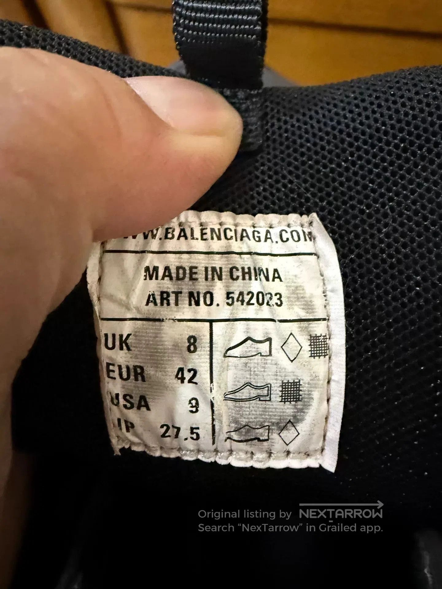 Balenciaga Balenciaga Track Black Size 42. Size US 9 / EU 42 - 7 Thumbnail