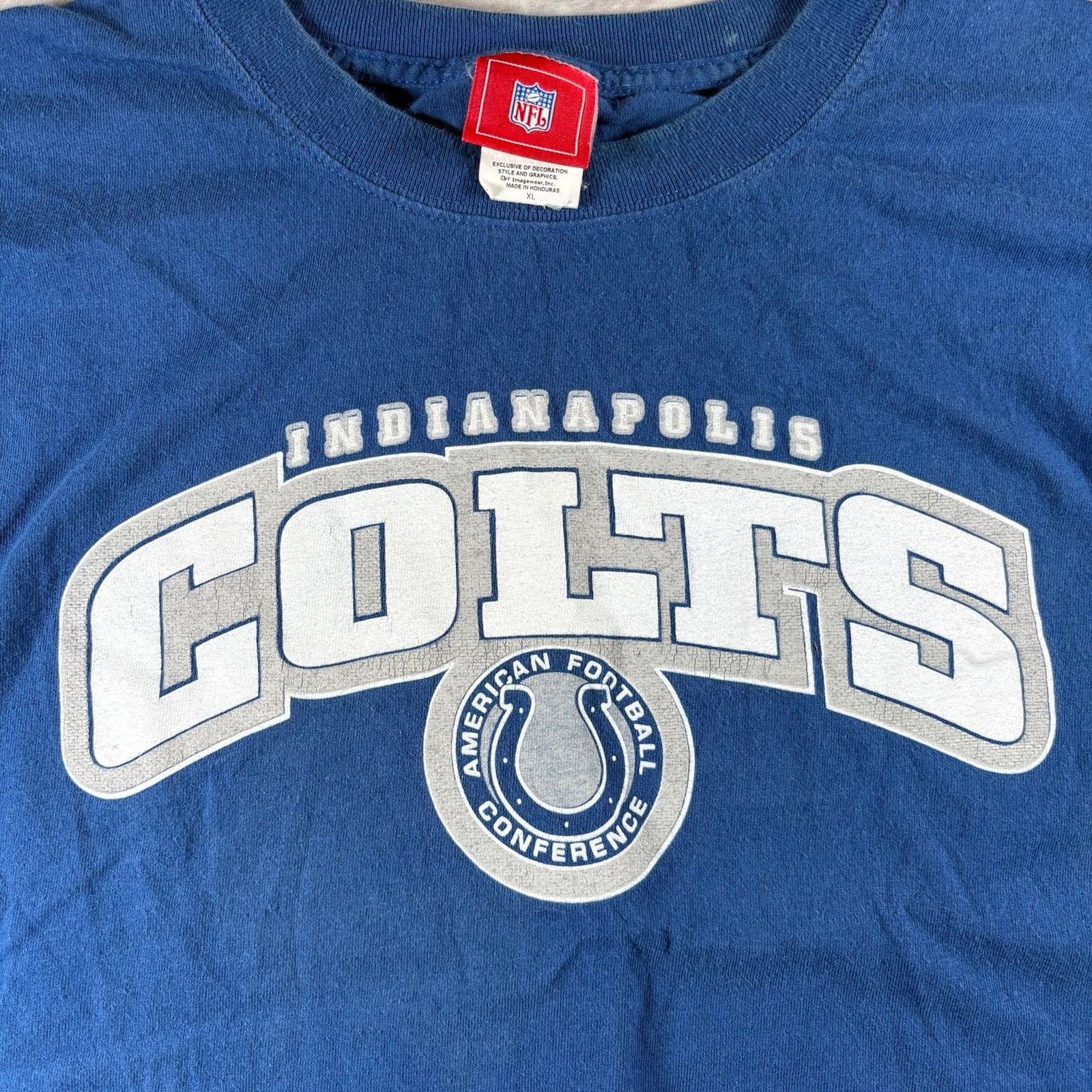 NFL Vintage colts t shirt Size US XL / EU 56 / 4 - 3 Thumbnail