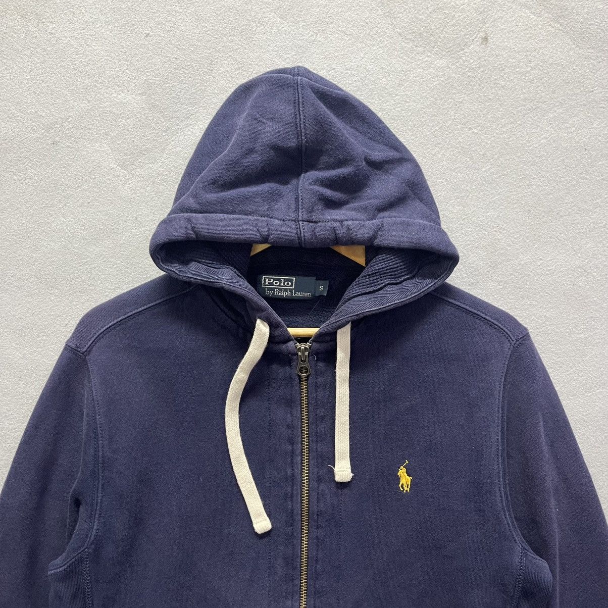 Polo Ralph Lauren Vintage Polo by Ralph Lauren Full-Zip Hoodie – Navy (Size S) Size US S / EU 44-46 / 1 - 2 Thumbnail
